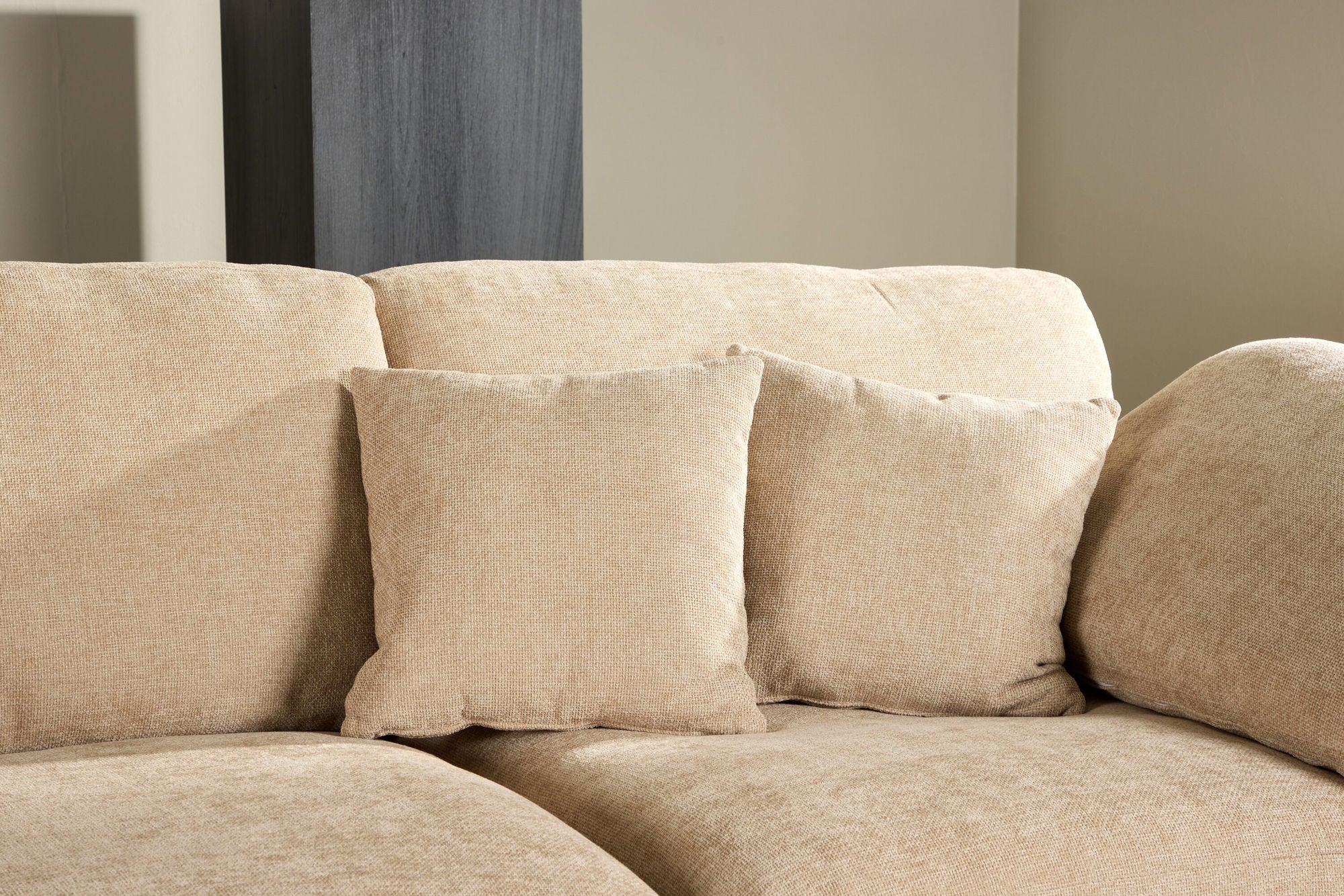 Vind Amalfi hjørne Sofa - Sand Fabric /