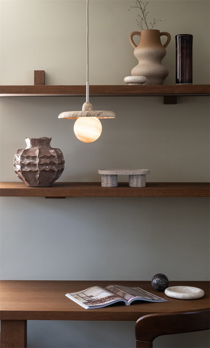 Tivoli dia.25 x h 16cm disc, Sand, loftlampe