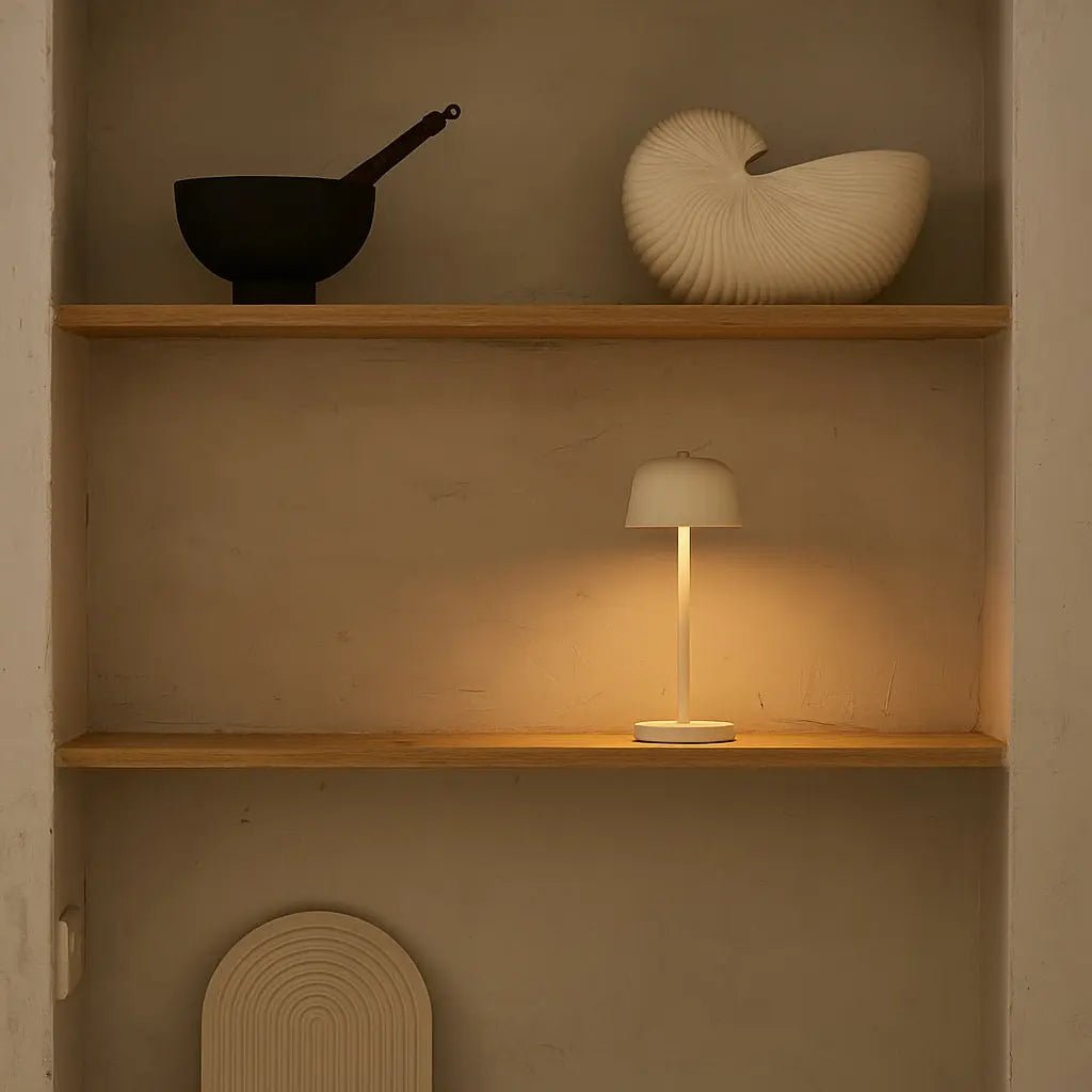 Anton Vanilla Genopladelig Bordlampe