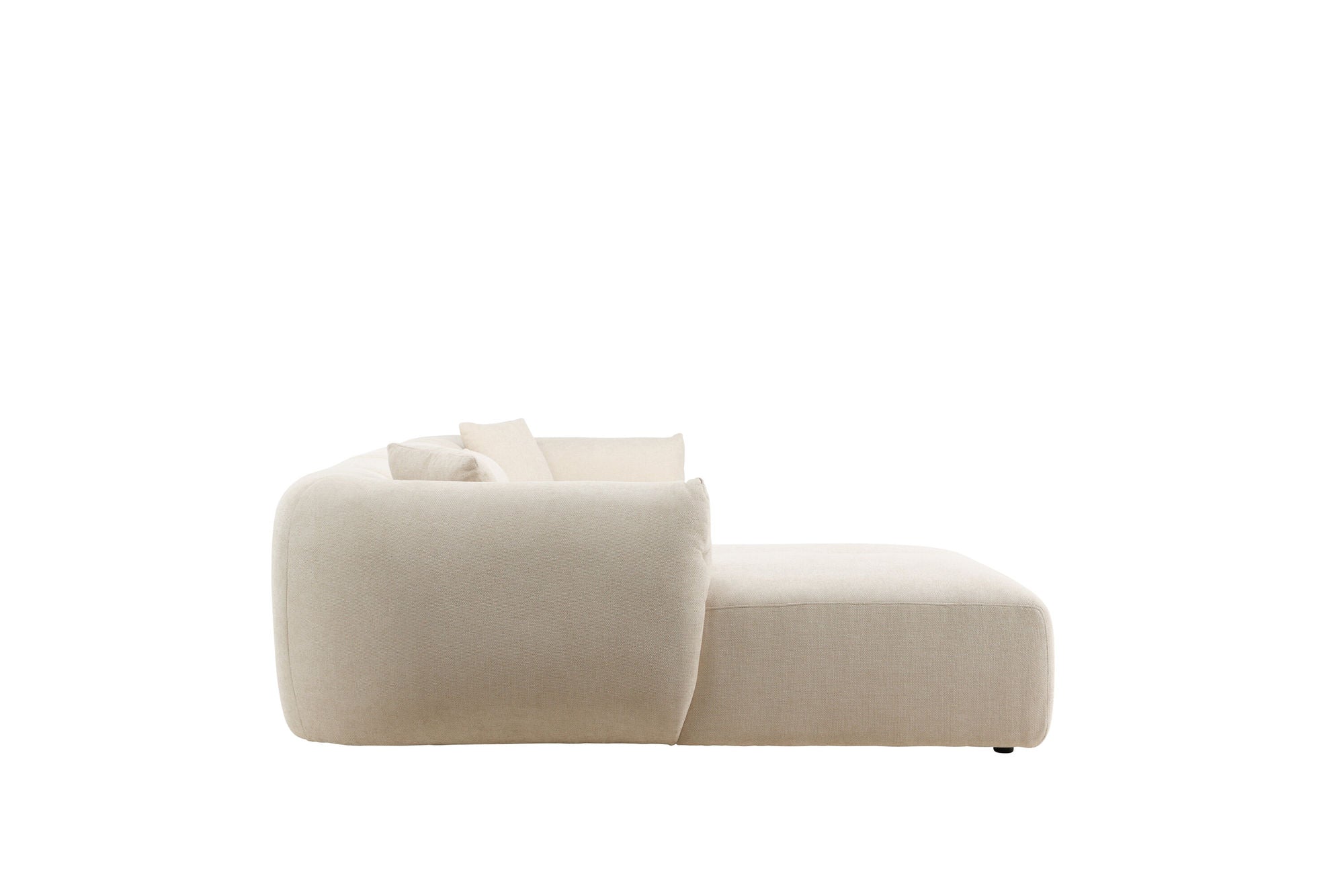 Vind Positano hjørne Sofa - Beige Fabric / Right