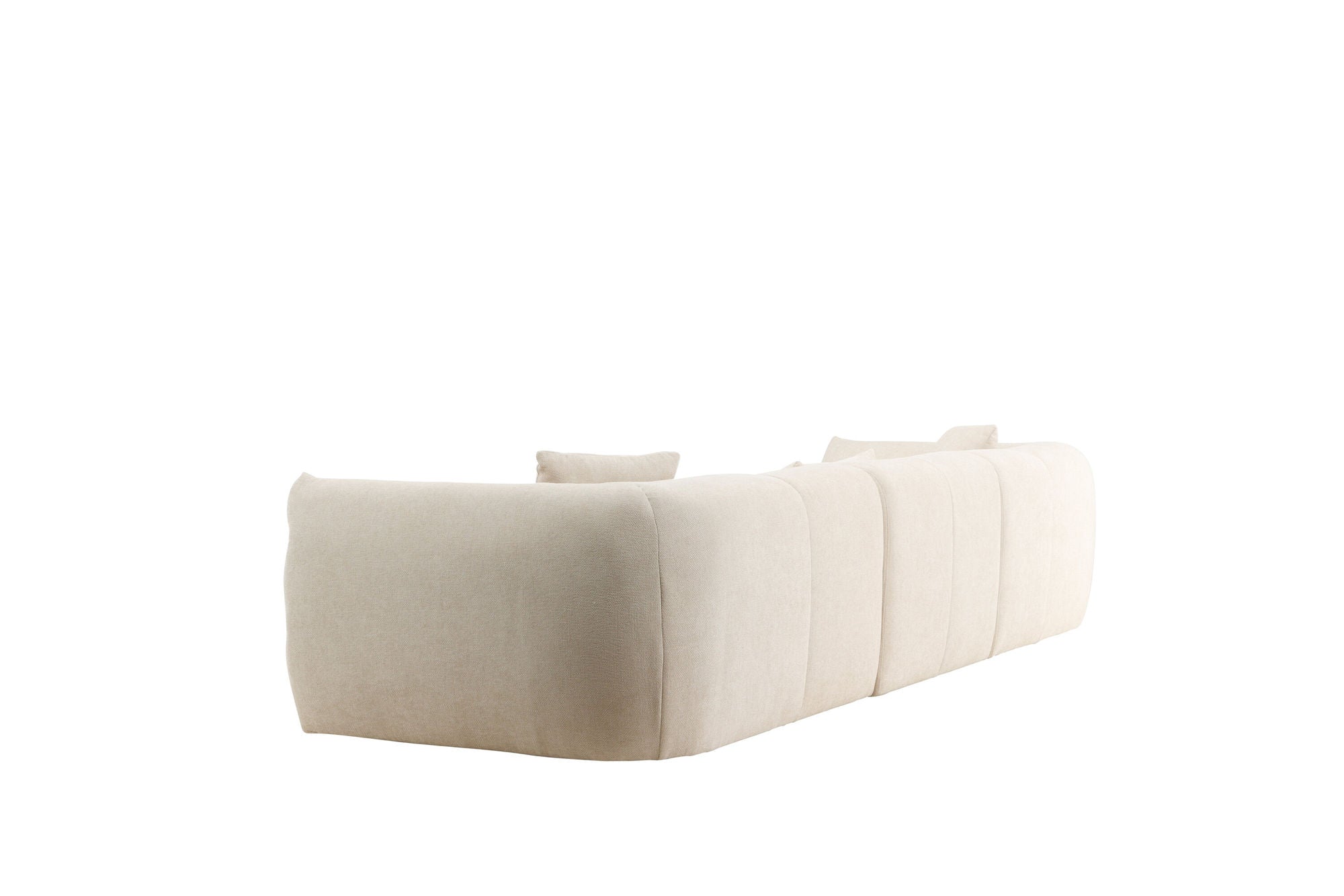 Vind Positano hjørne Sofa - Beige Fabric / Right