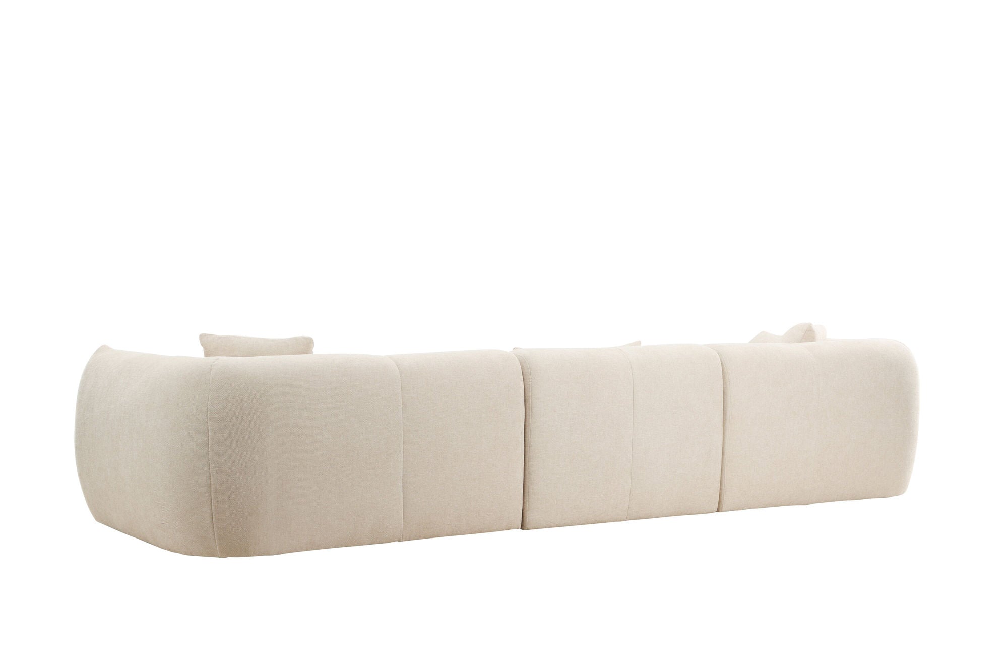 Vind Positano hjørne Sofa - Beige Fabric / Right