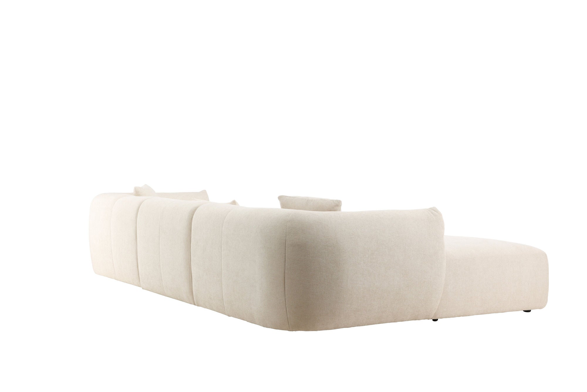 Vind Positano hjørne Sofa - Beige Fabric / Right