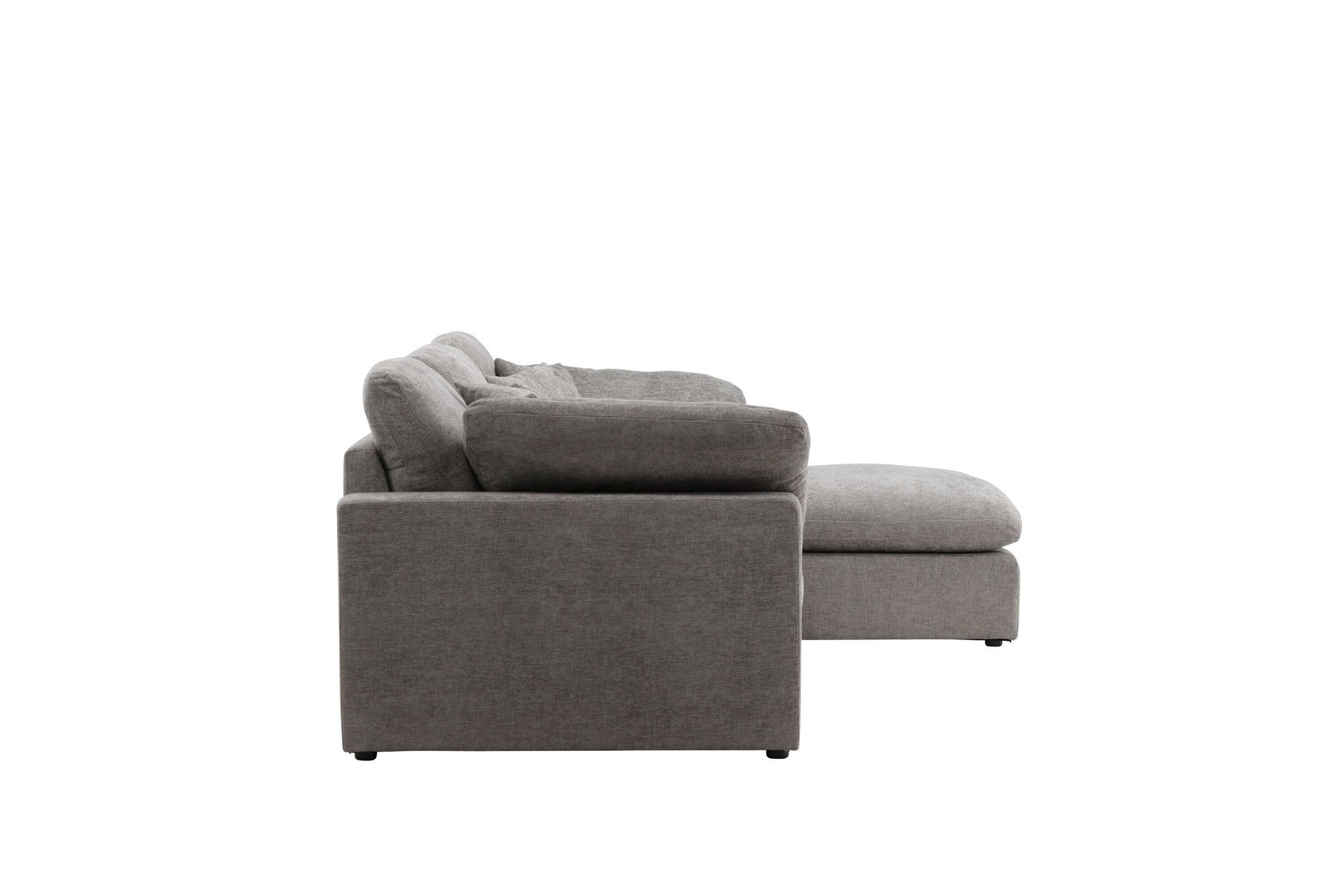 Vind Amalfi hjørne Sofa - Dark Grey Fabric /