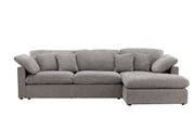 Vind Amalfi hjørne Sofa - Dark Grey Fabric /