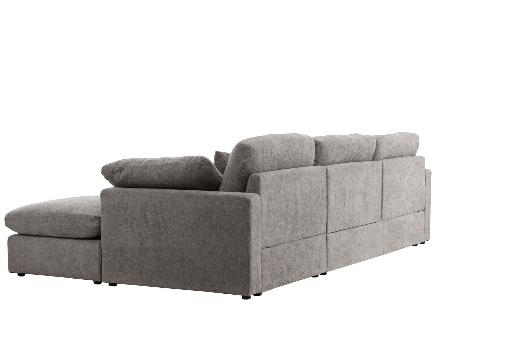 Vind Amalfi hjørne Sofa - Dark Grey Fabric /