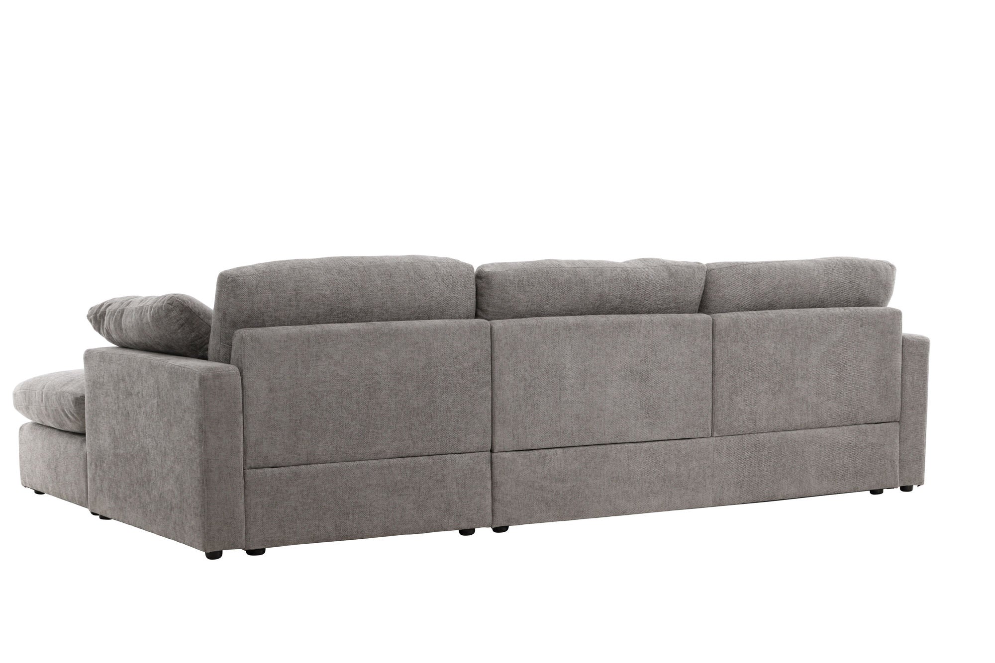 Vind Amalfi hjørne Sofa - Dark Grey Fabric /