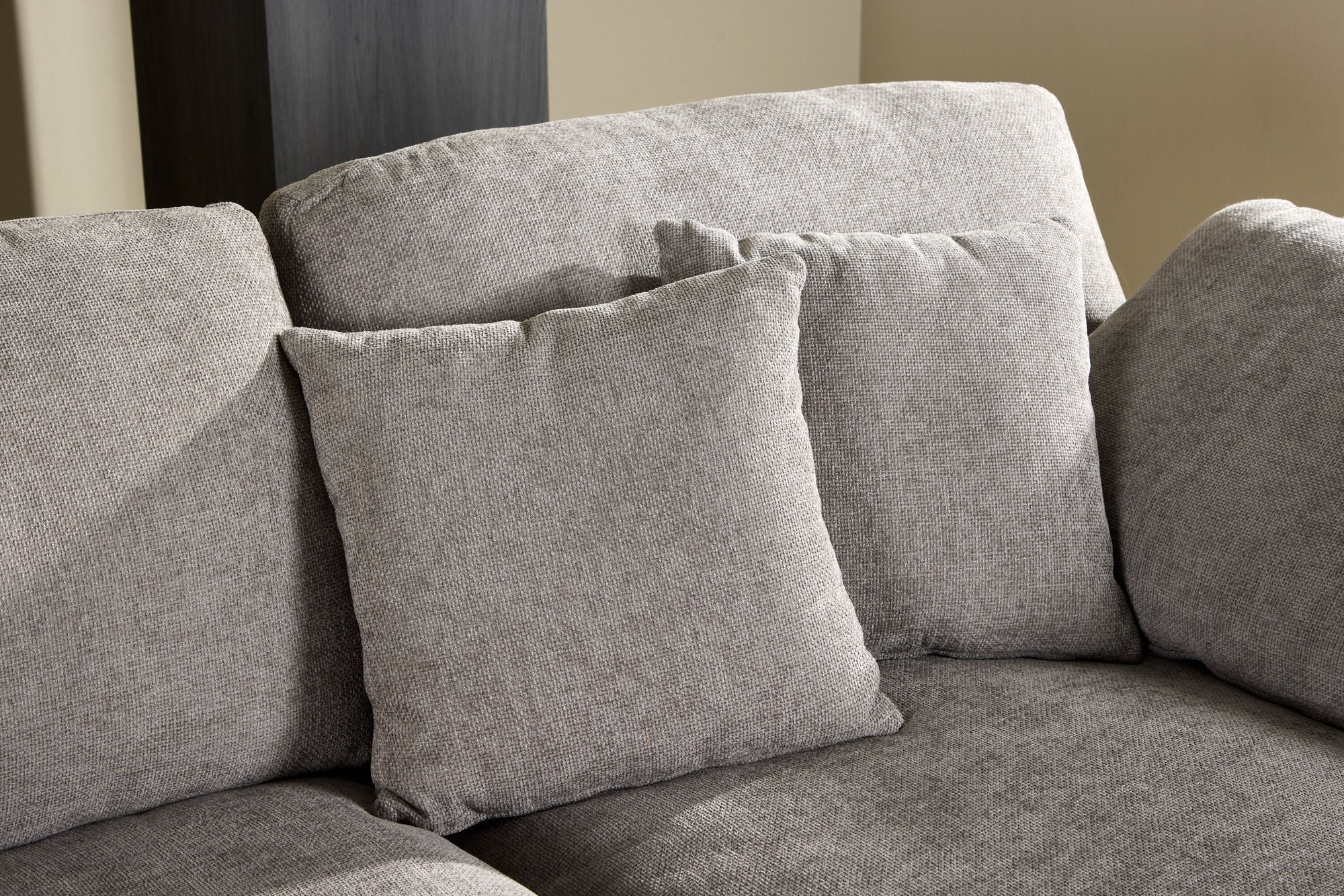 Vind Amalfi hjørne Sofa - Dark Grey Fabric /
