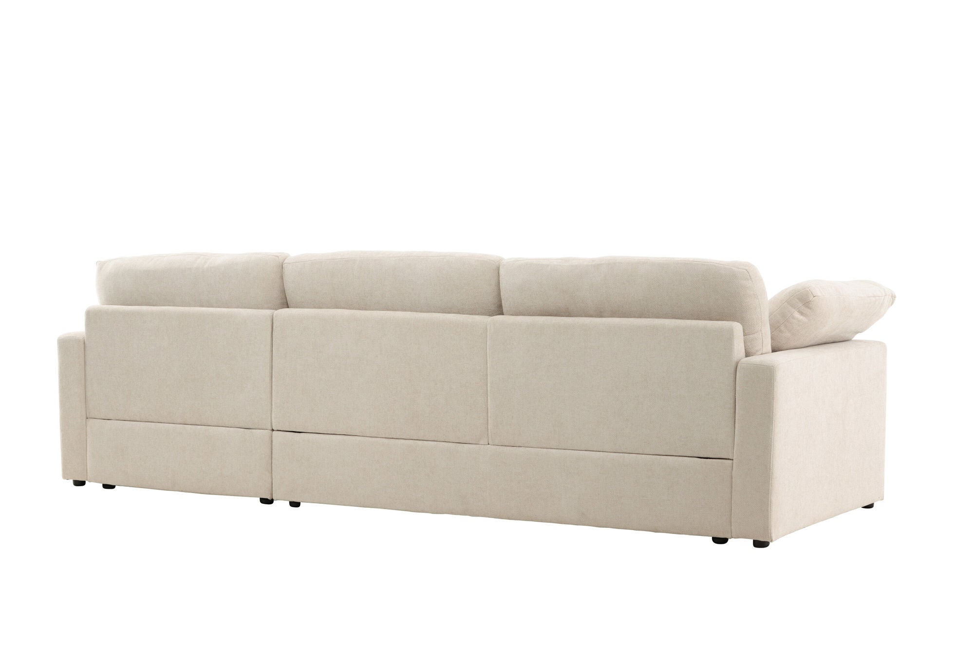 Vind Amalfi hjørne Sofa - Beige Fabric /