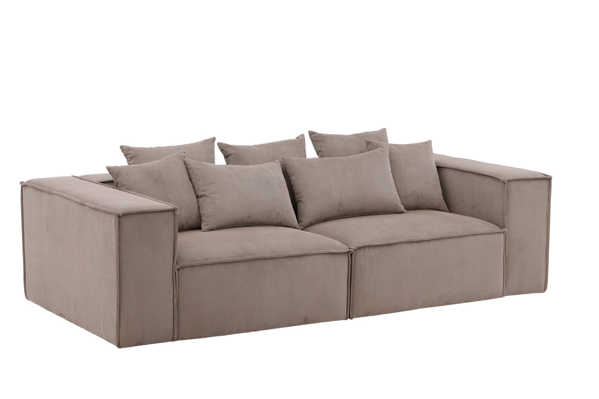 Vind Gillholmen Sofa - Brown / Manchester