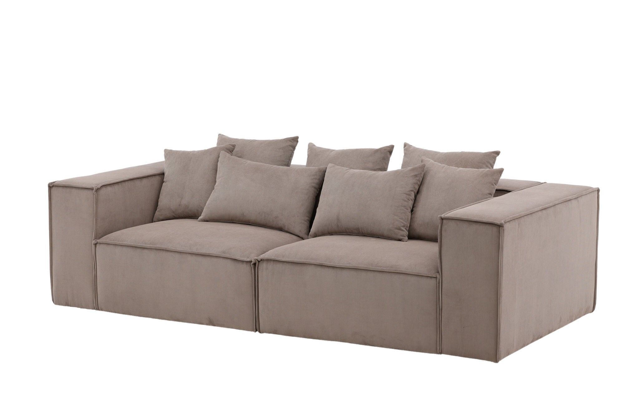 Vind Gillholmen Sofa - Brown / Manchester