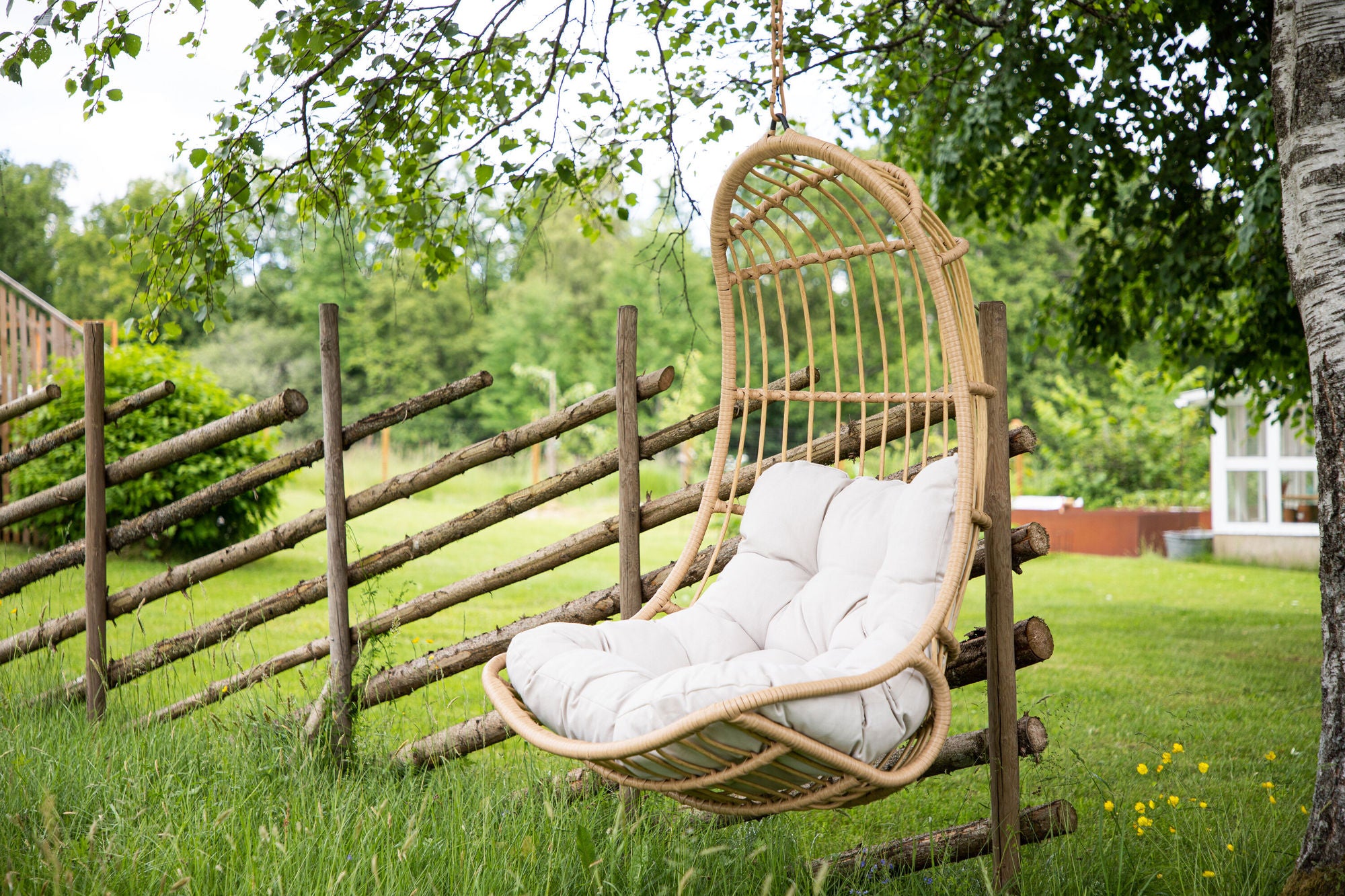 Venture Home Pulau Hangingchair Rattan Nature / Creme