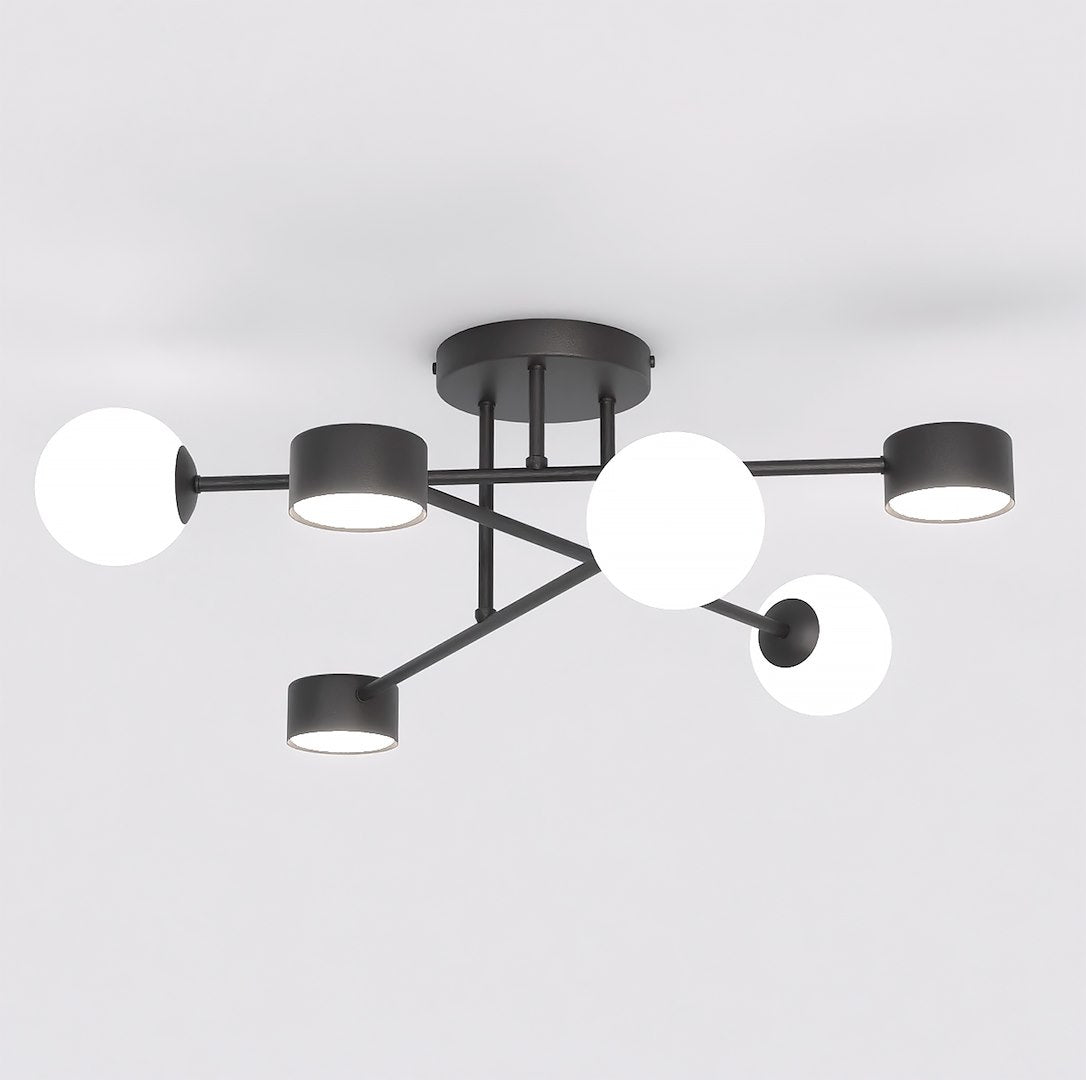 HOLON 6 SORT Loftlampe