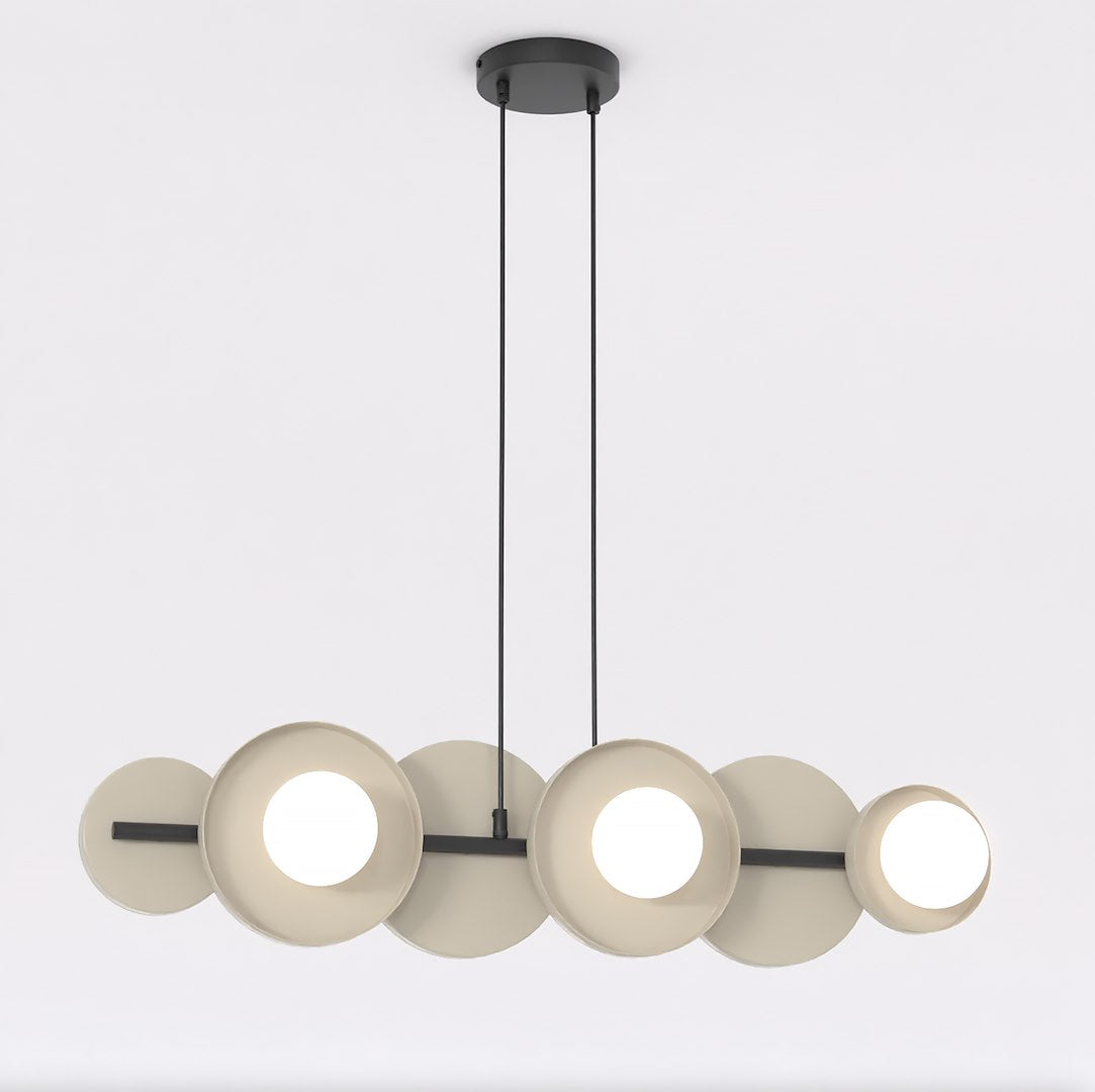 MODEL 6 BLÅ MOKKA Loftlampe