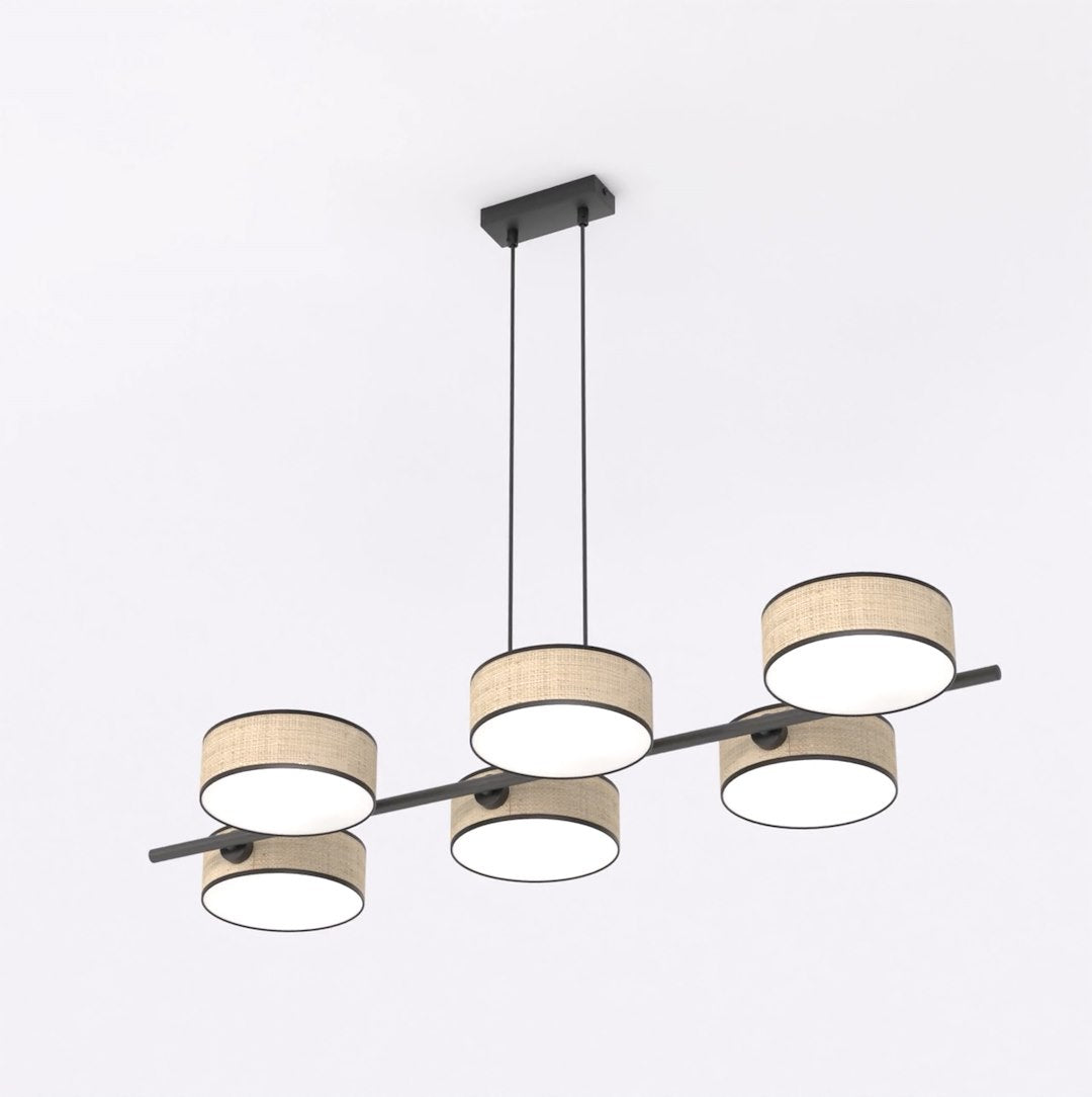 DRUMZ 6 RATTAN Loftlampe