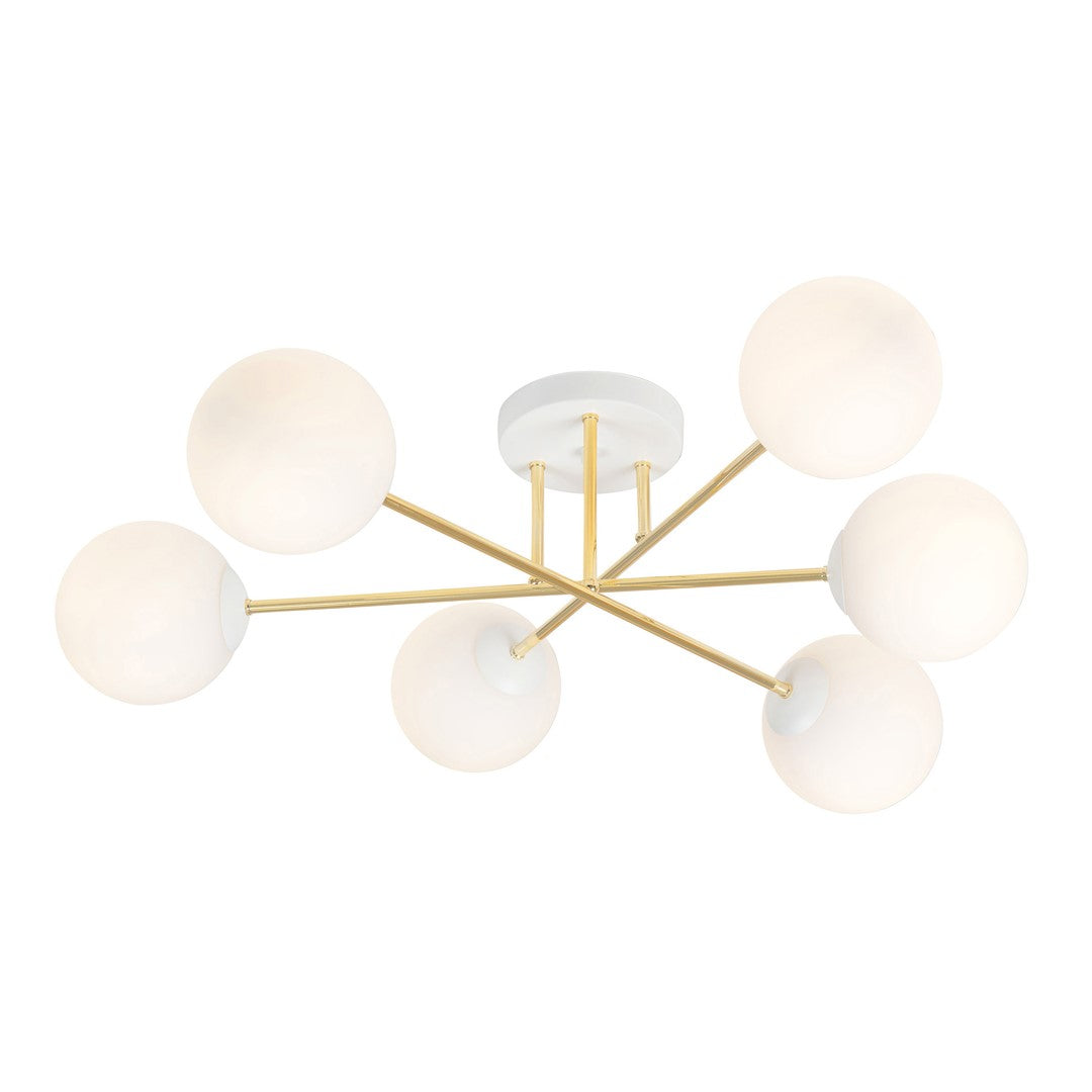 MAGNUM 6 HVID OPAL Loftlampe