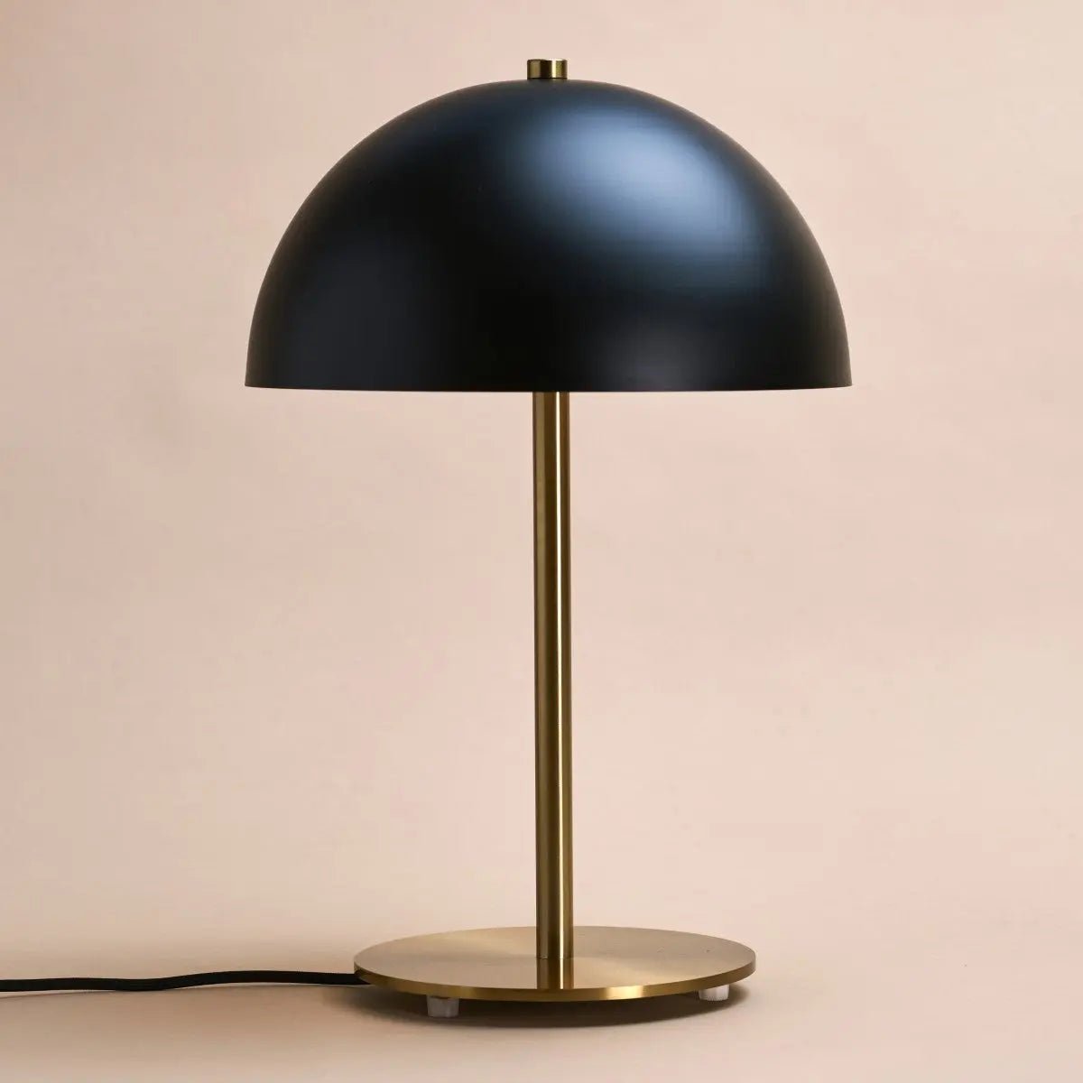 Lola Guld & Sort Bordlampe
