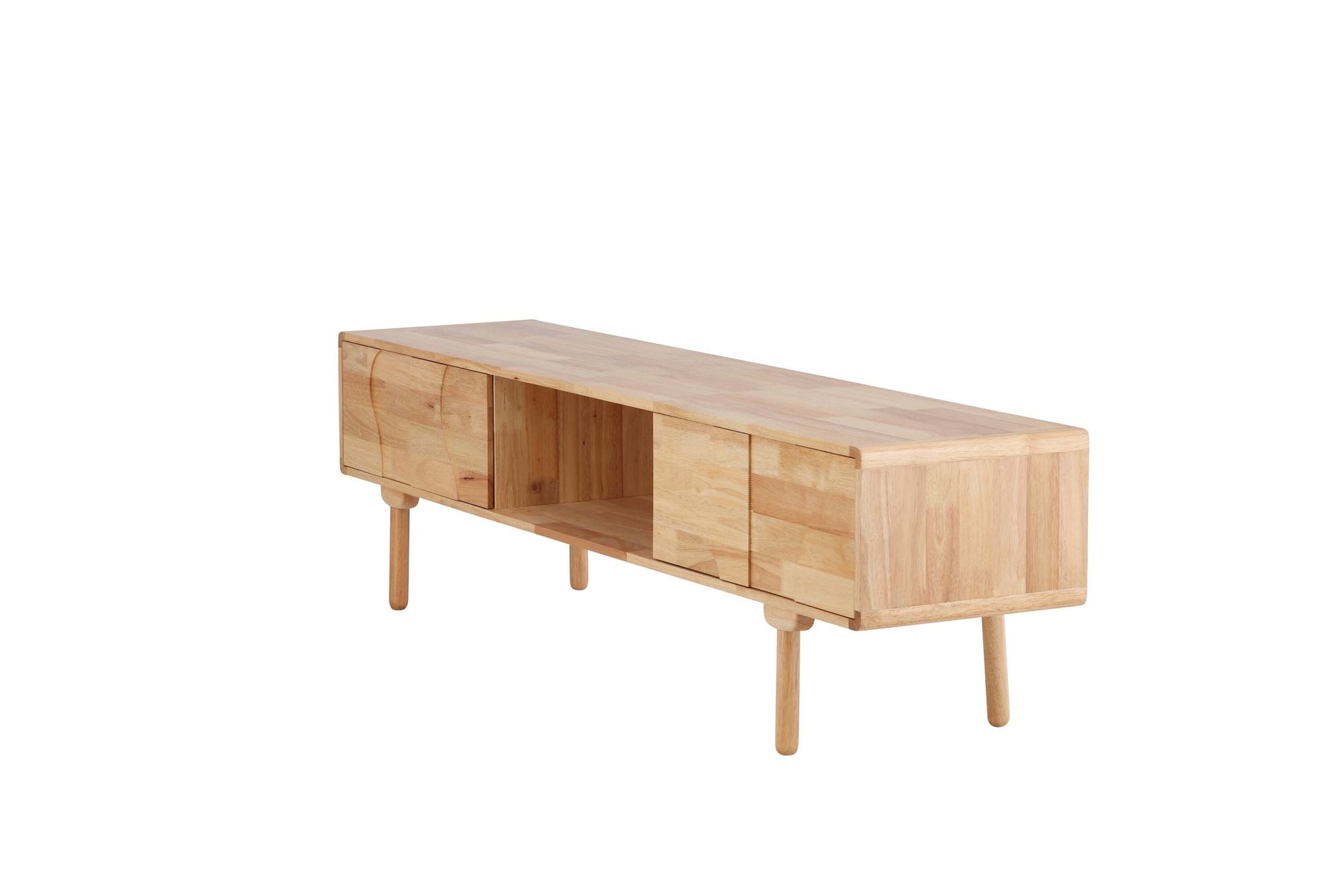 Vind Skärhamn TV-Skænk 200x45x55 cm - Nature Rubberwood