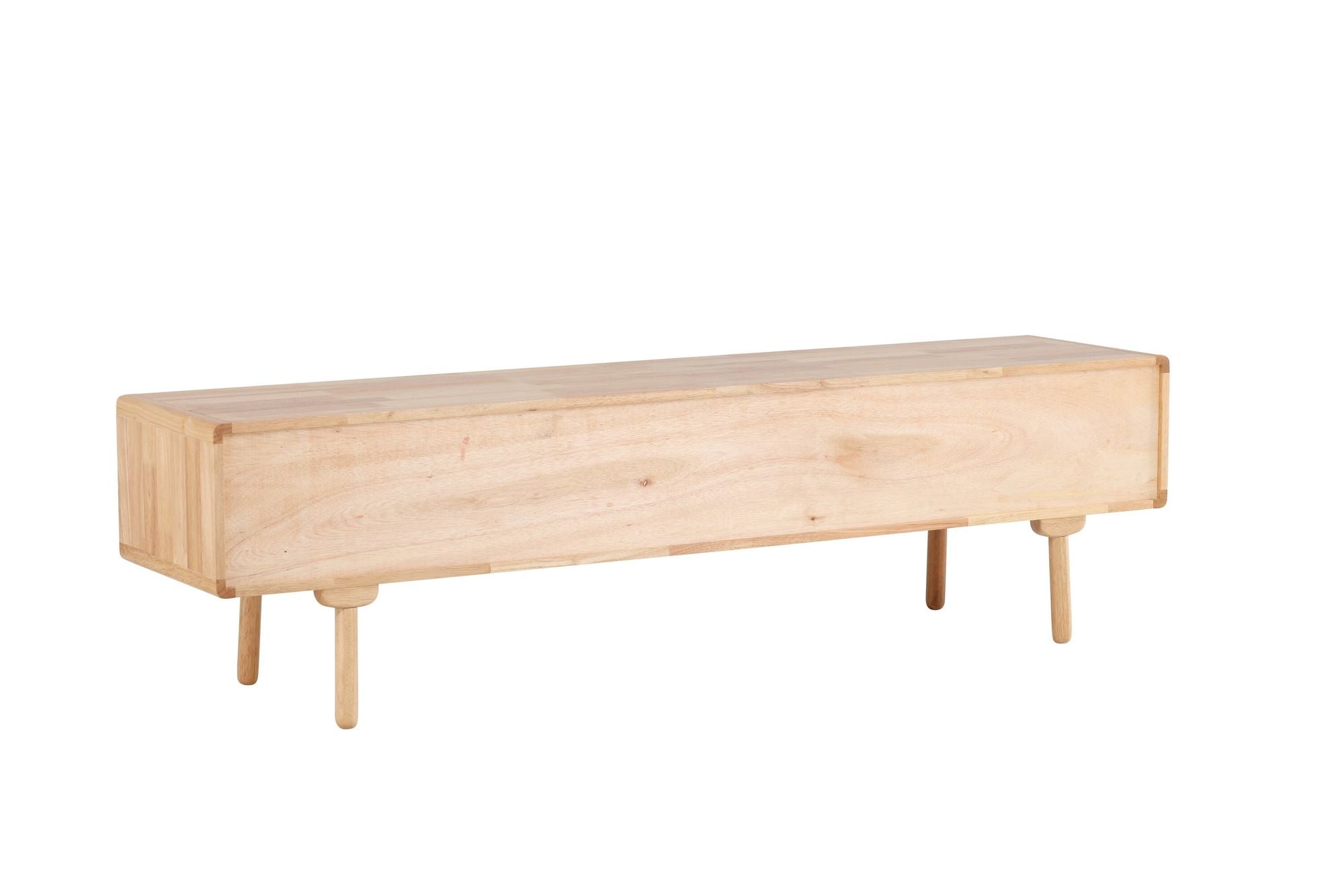 Vind Skärhamn TV-Skænk 200x45x55 cm - Nature Rubberwood