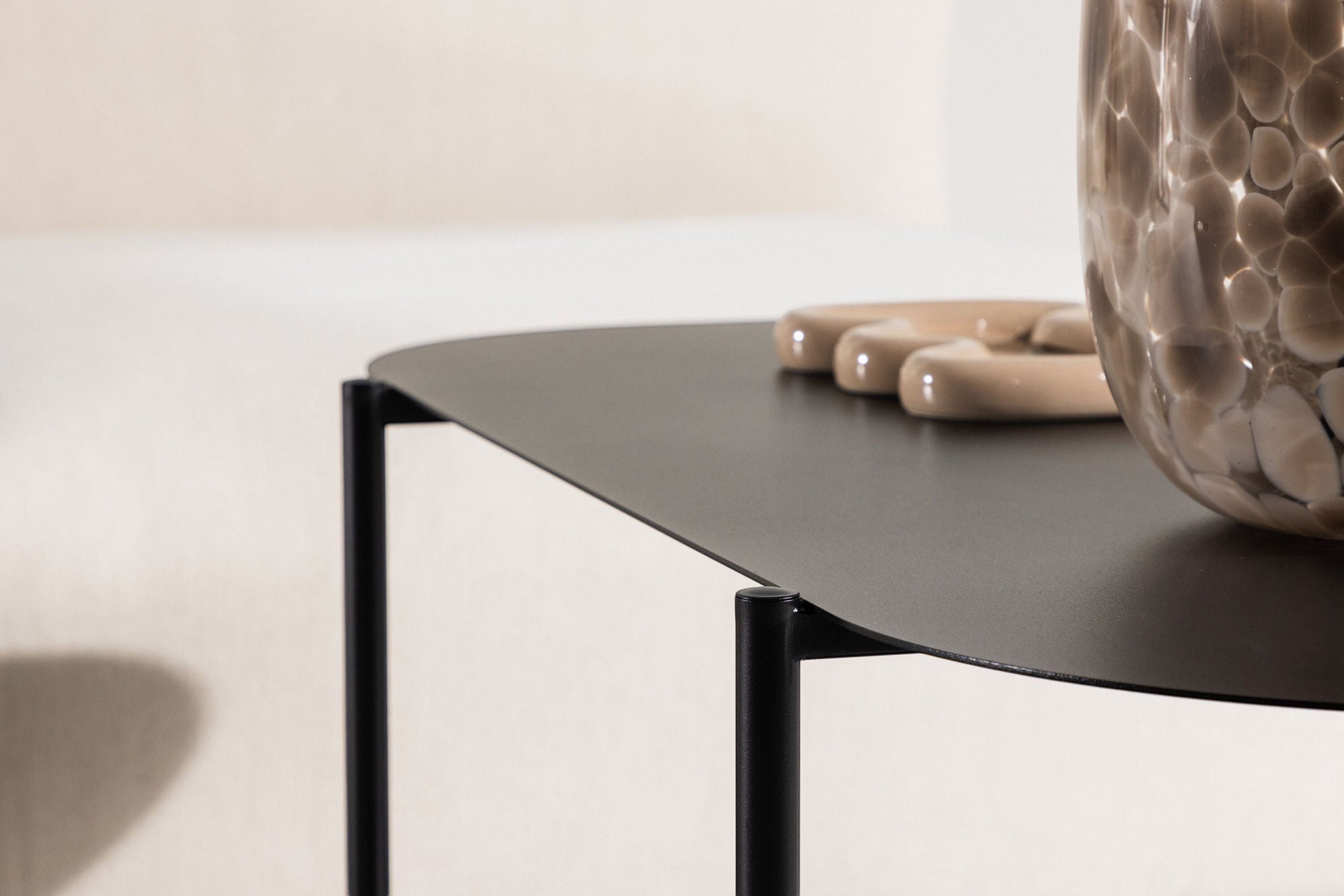 Venture Home Recife Sofa bord - Black / Black