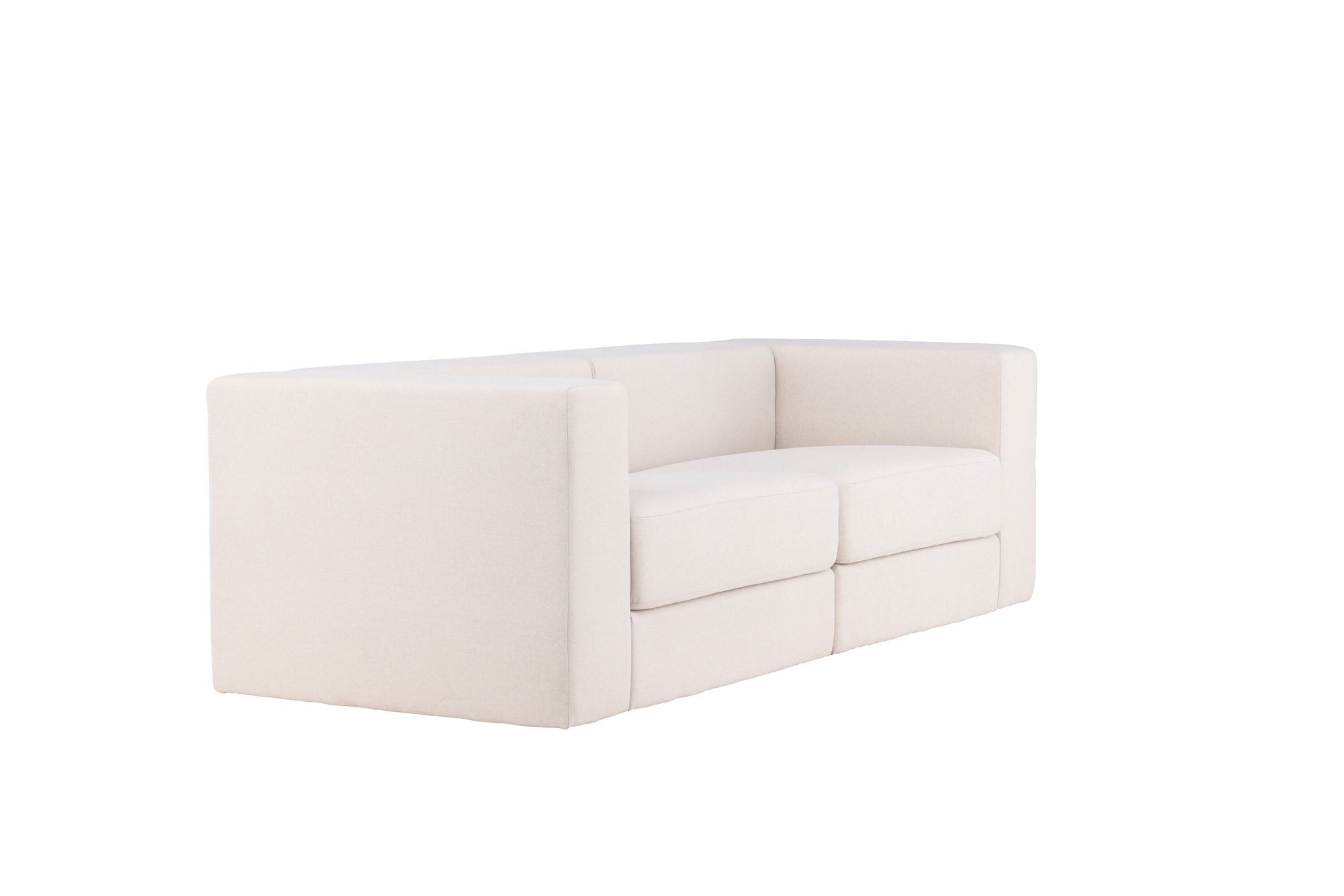Venture Home Lumi 3-seat Sofa - White Linen /
