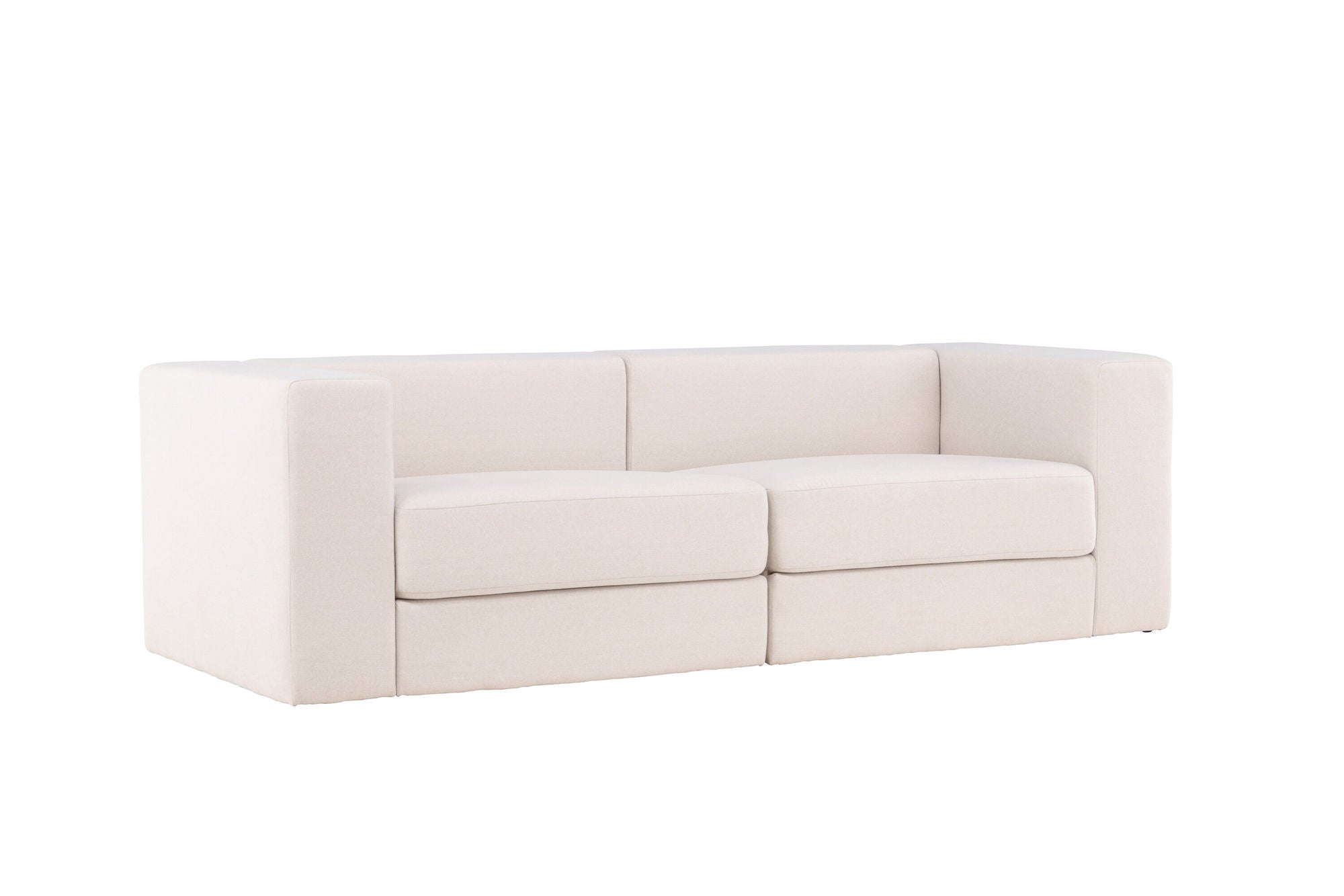 Venture Home Lumi 3-seat Sofa - White Linen /