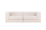 Venture Home Lumi 3-seat Sofa - White Linen /