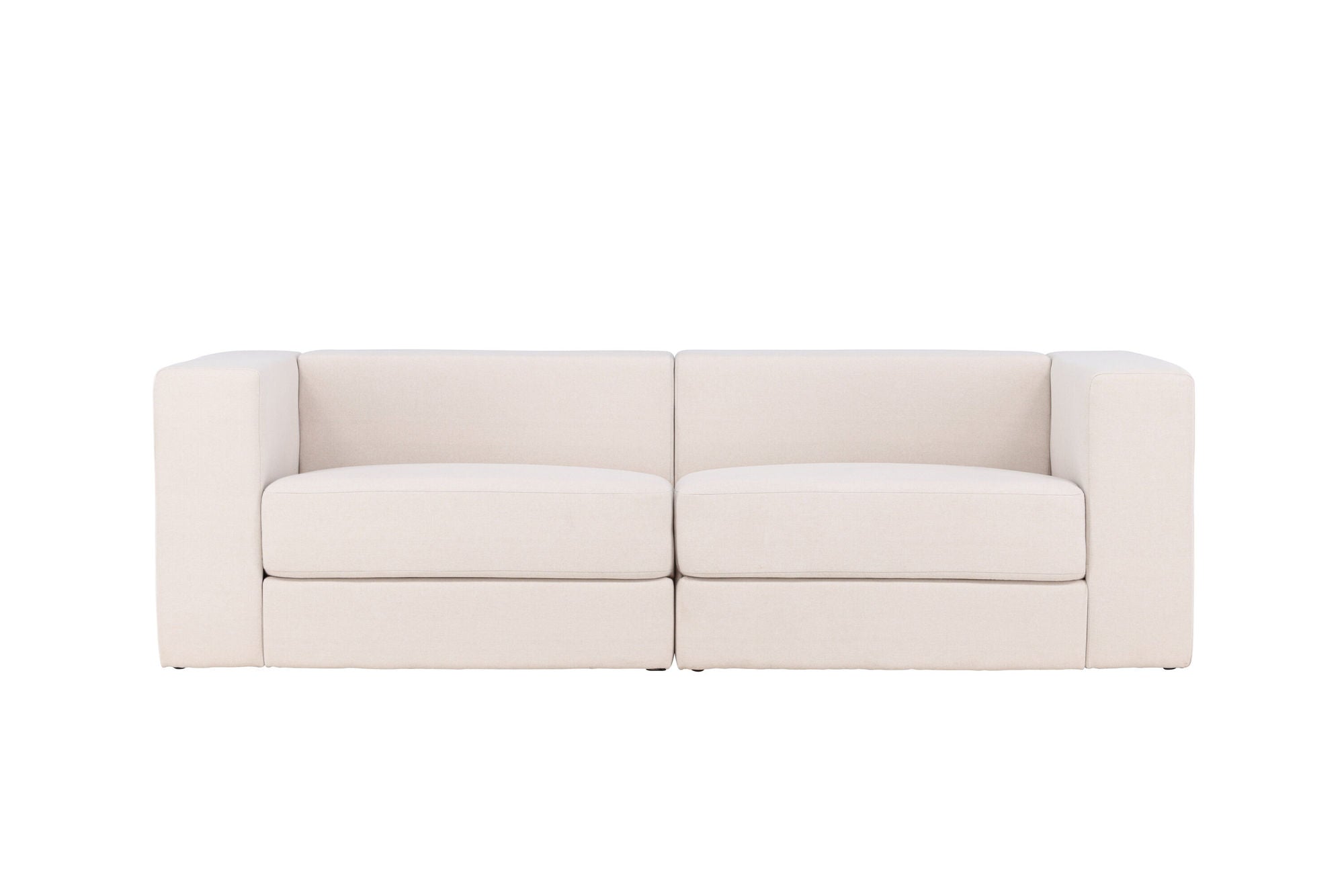 Venture Home Lumi 3-seat Sofa - White Linen /