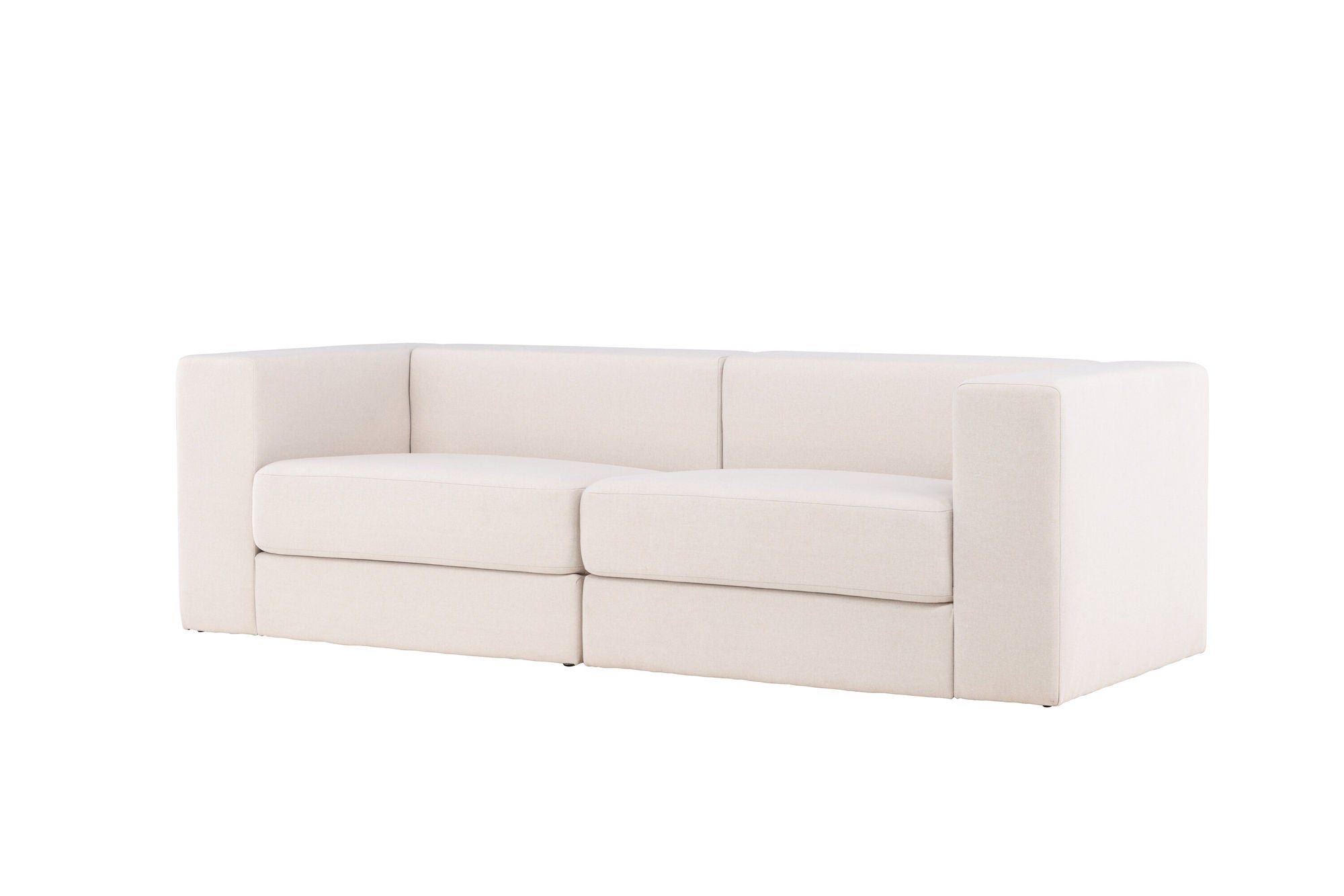 Venture Home Lumi 3-seat Sofa - White Linen /