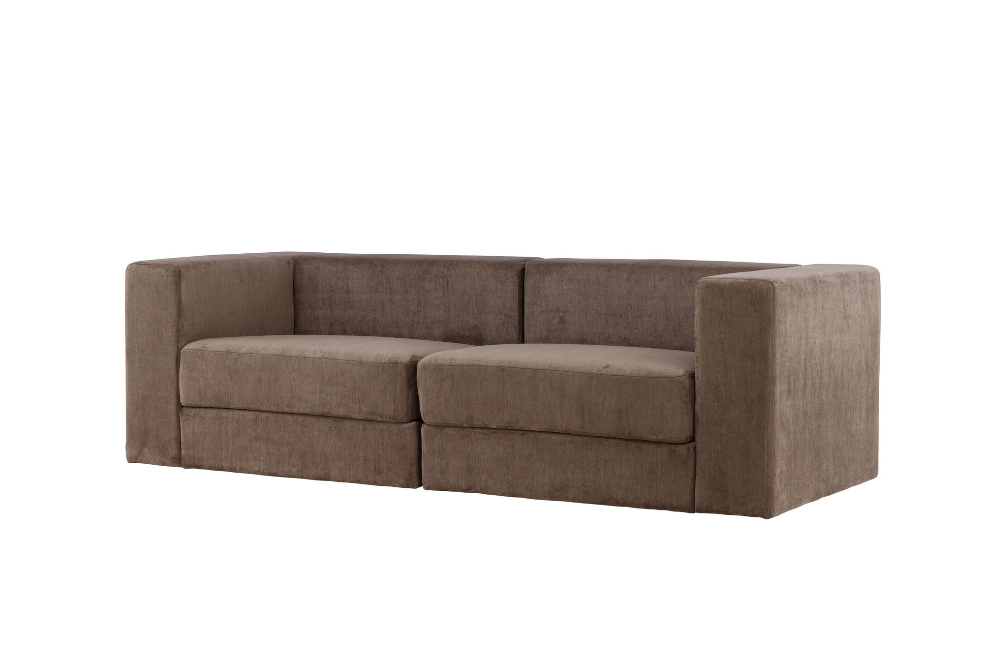 Venture Home Lumi 3-seat Sofa - Brown Linen /