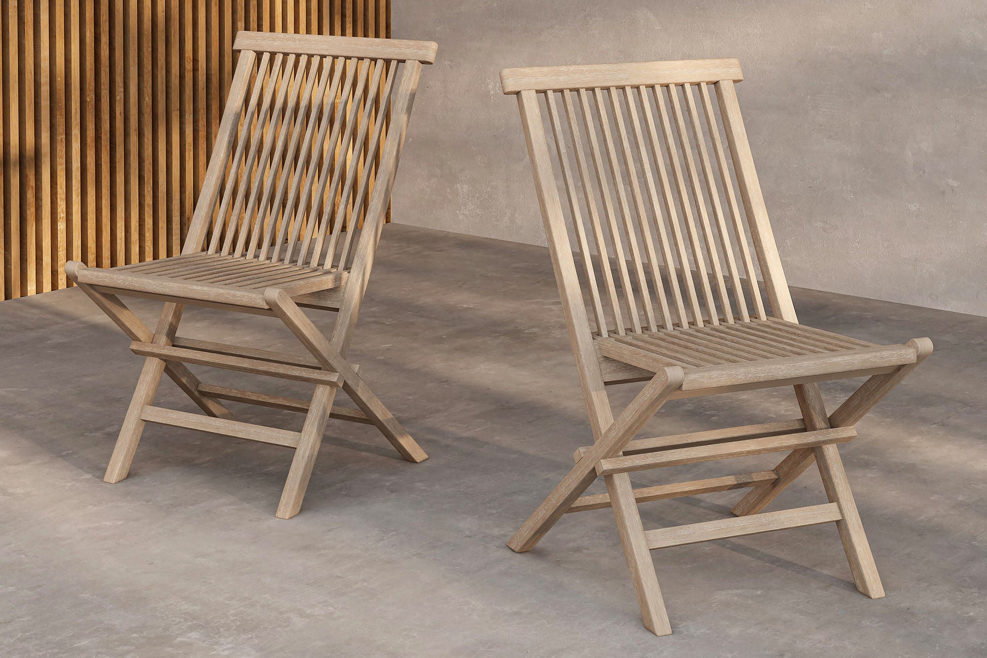 Venture Home Kenya Spisebordsstol 2-Pack - Whitewash