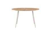Venture Home San Vito spisebord Ø120 - Beige / Wood