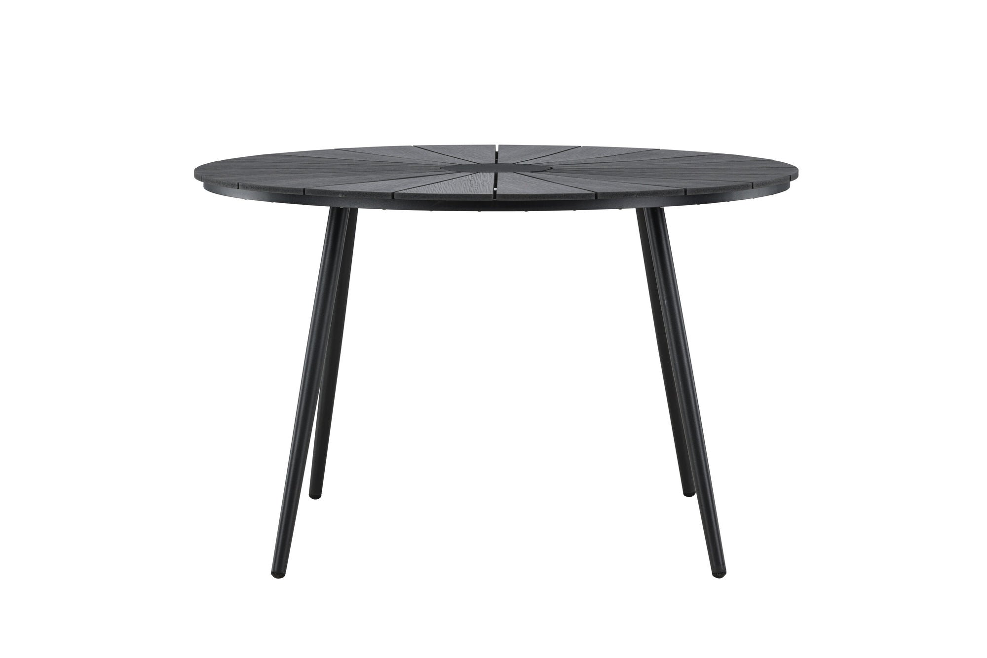 Venture Home San Vito spisebord Ø120 - Black / Black