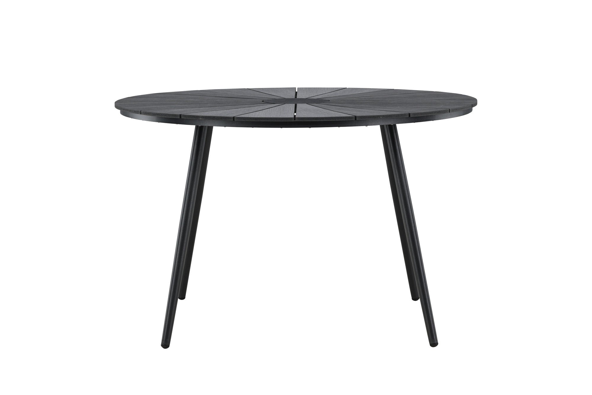 Venture Home San Vito spisebord Ø120 - Black / Black