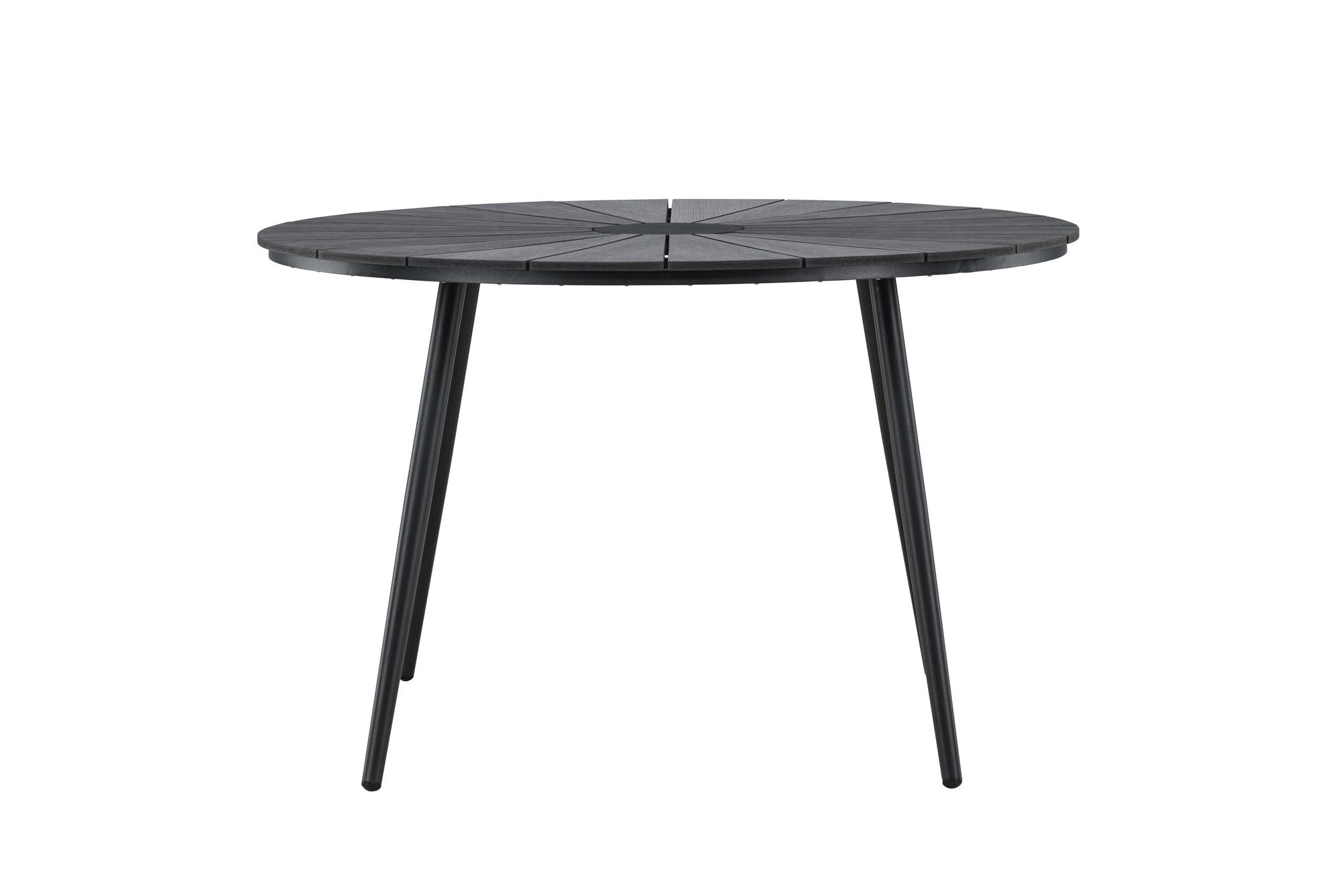 Venture Home San Vito spisebord Ø120 - Black / Black
