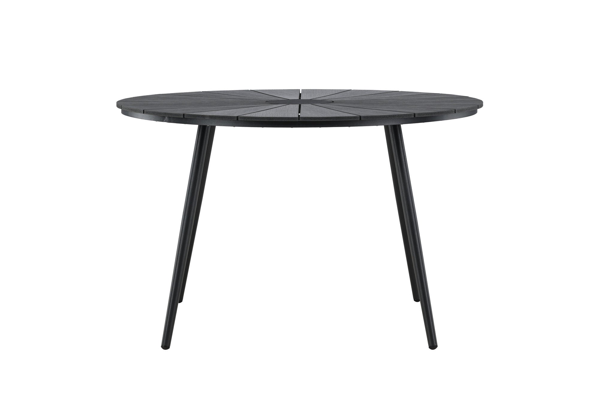 Venture Home San Vito spisebord Ø120 - Black / Black