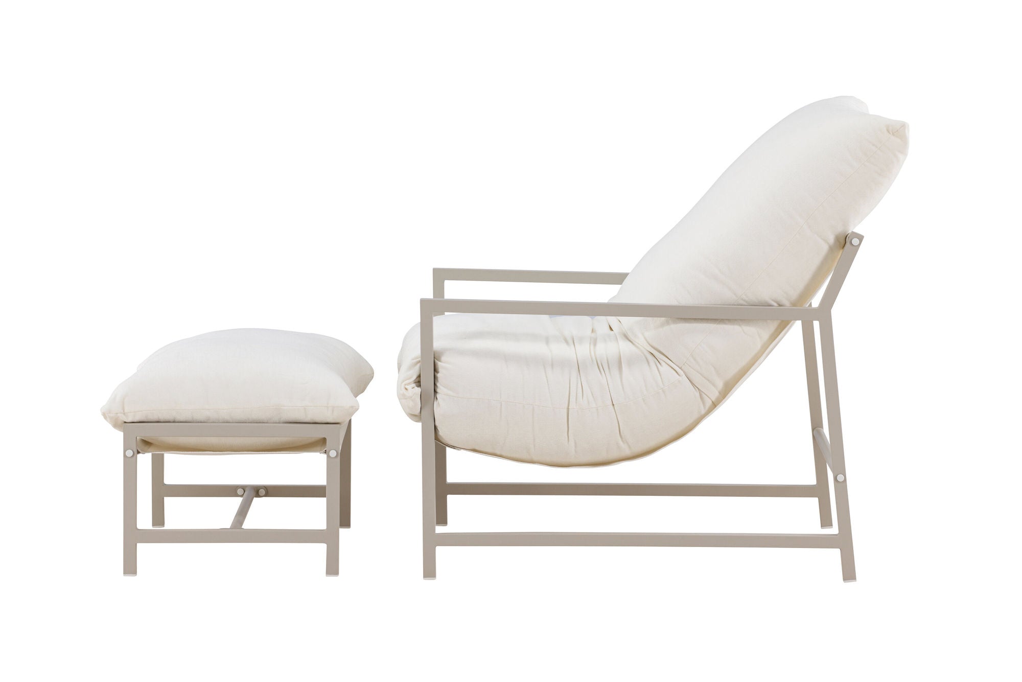 Venture Home Corso Lounge stol - Beige / Beige