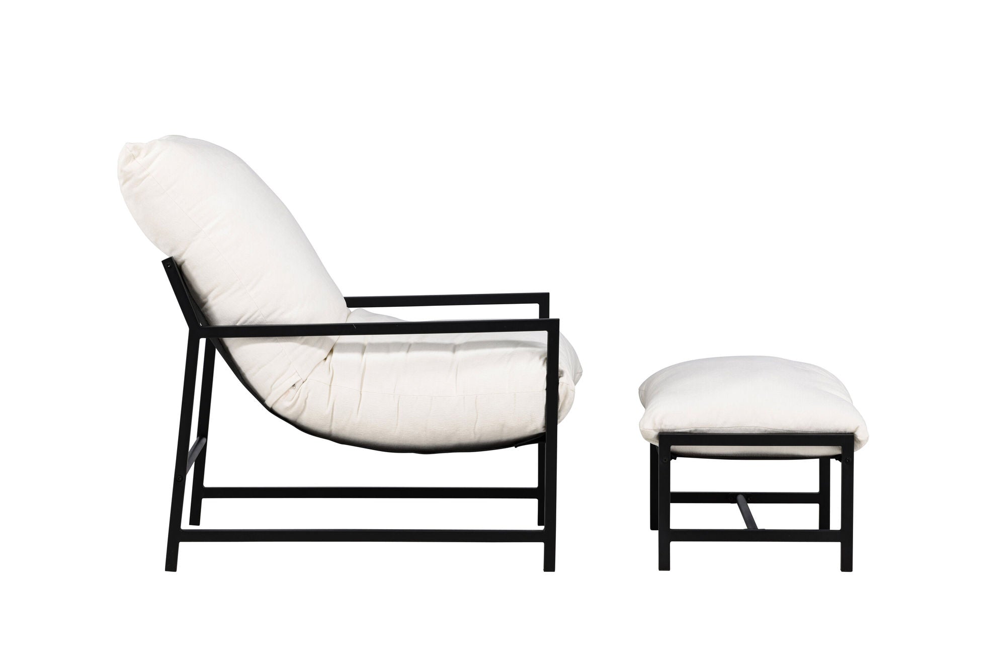 Venture Home Corso Lounge stol - Black / Beige