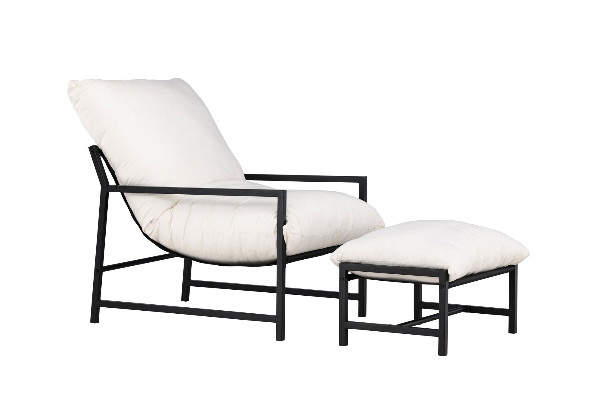 Venture Home Corso Lounge stol - Black / Beige