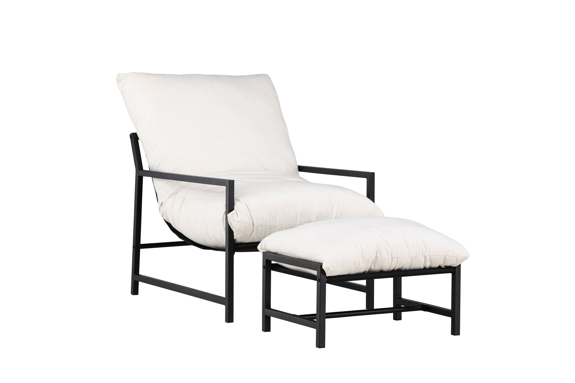 Venture Home Corso Lounge stol - Black / Beige