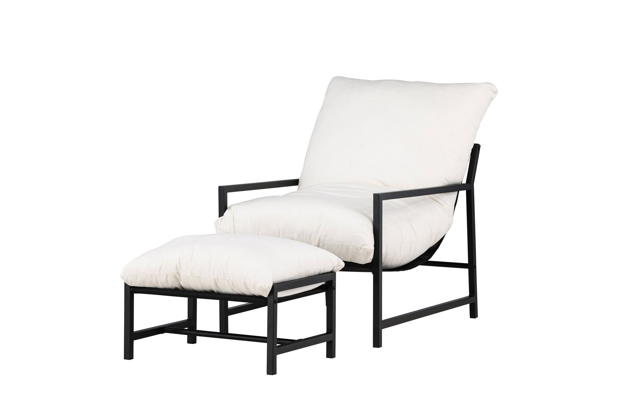 Venture Home Corso Lounge stol - Black / Beige