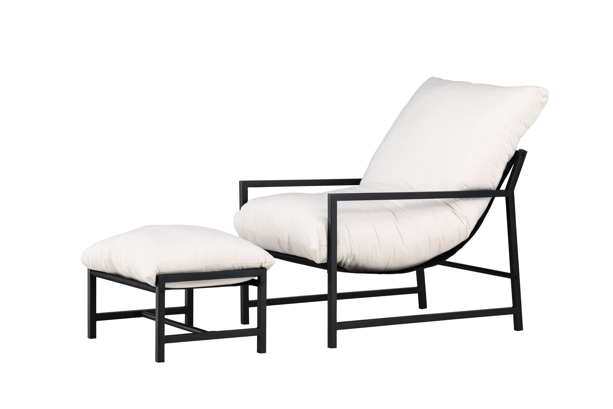 Venture Home Corso Lounge stol - Black / Beige