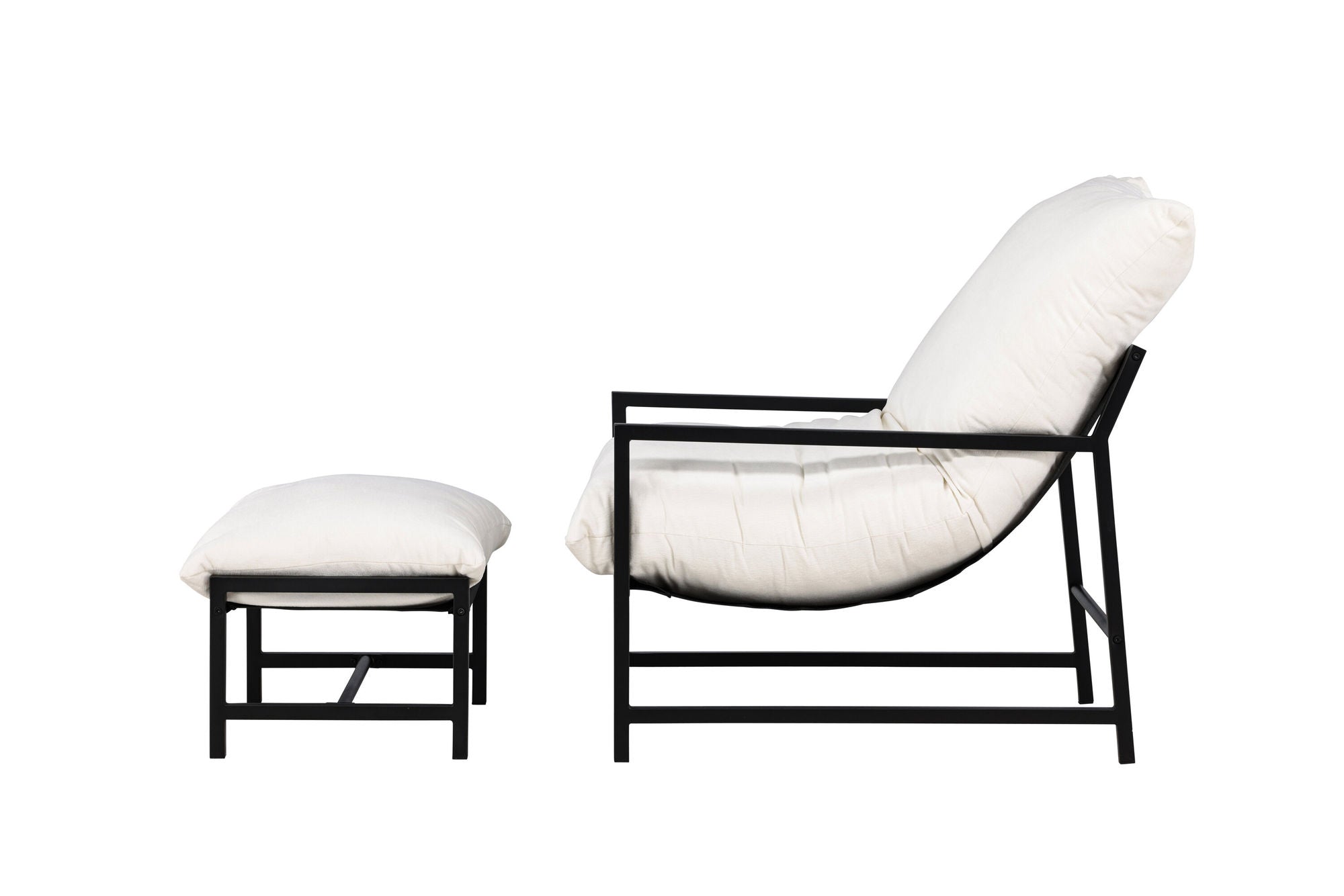 Venture Home Corso Lounge stol - Black / Beige