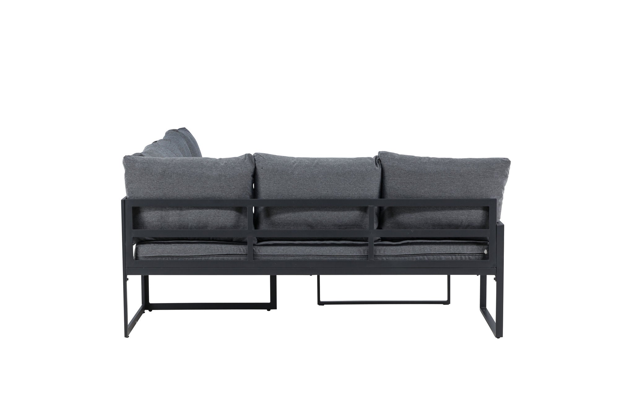 Venture Home Zingaro hjørne Sofa Set - Black / Grey