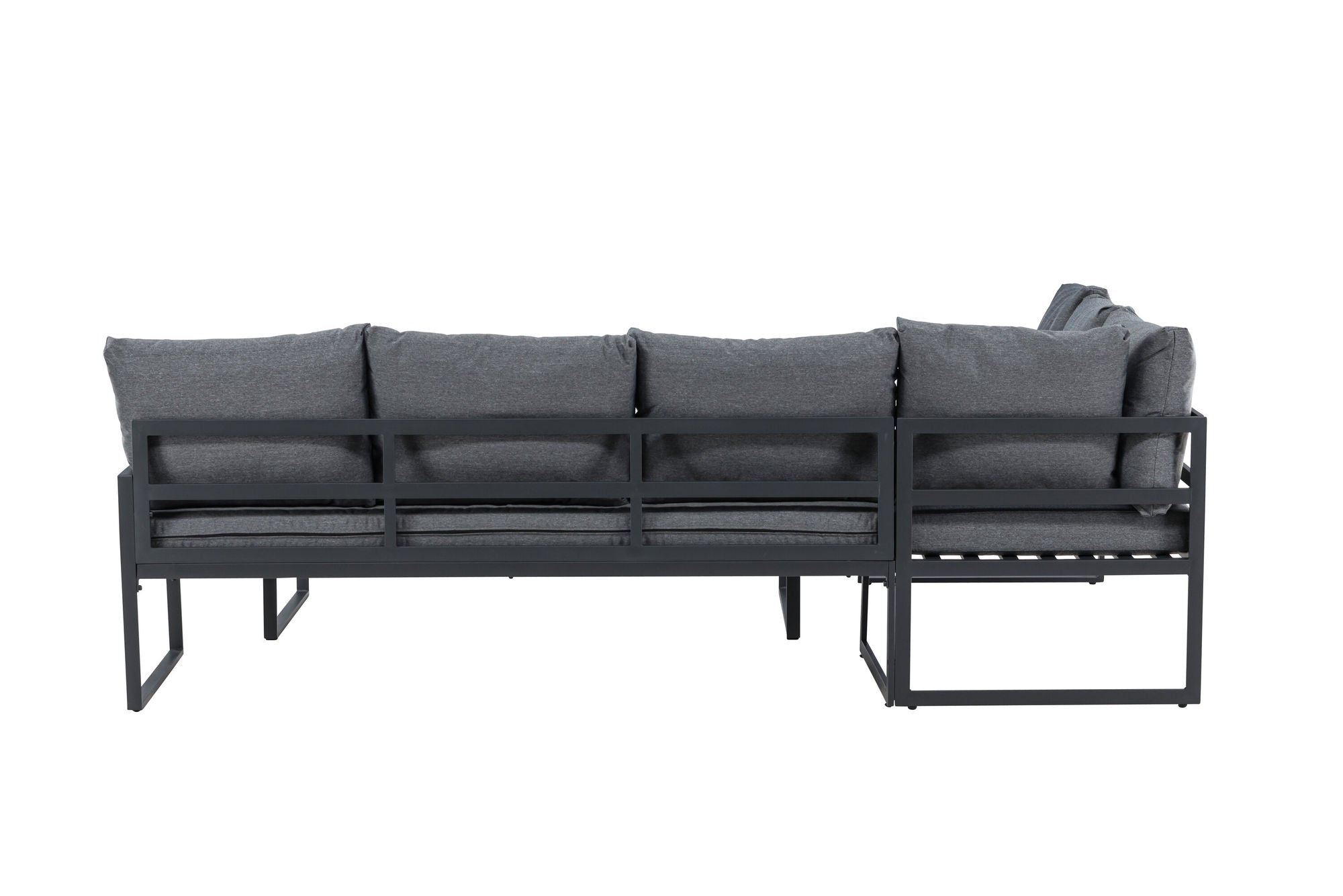 Venture Home Zingaro hjørne Sofa Set - Black / Grey