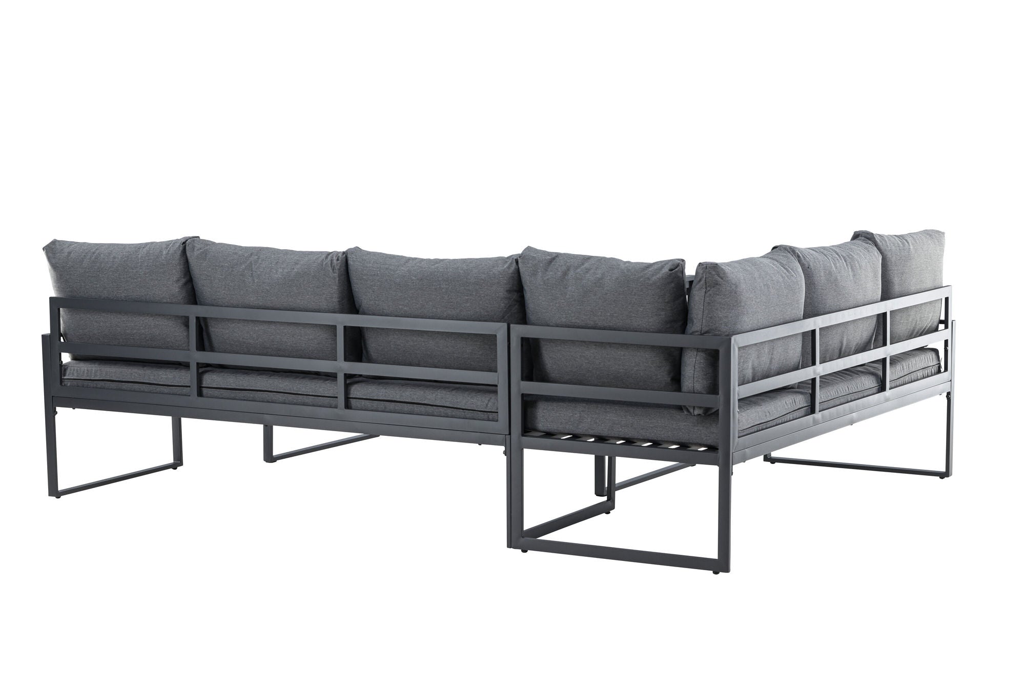 Venture Home Zingaro hjørne Sofa Set - Black / Grey
