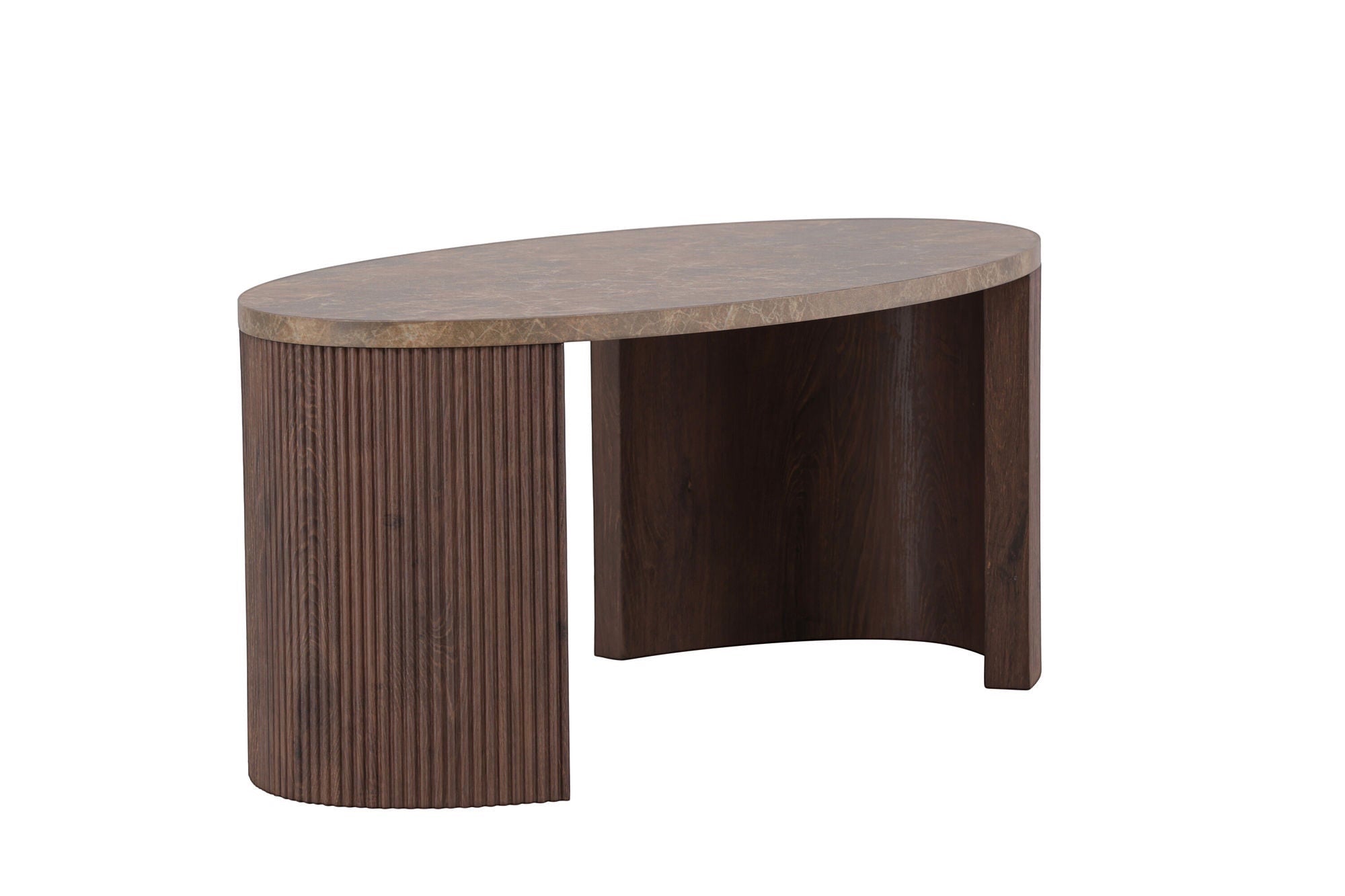 Venture Home Bristol Sofa bord 120x60x45 cm - Mocca/Stonelook