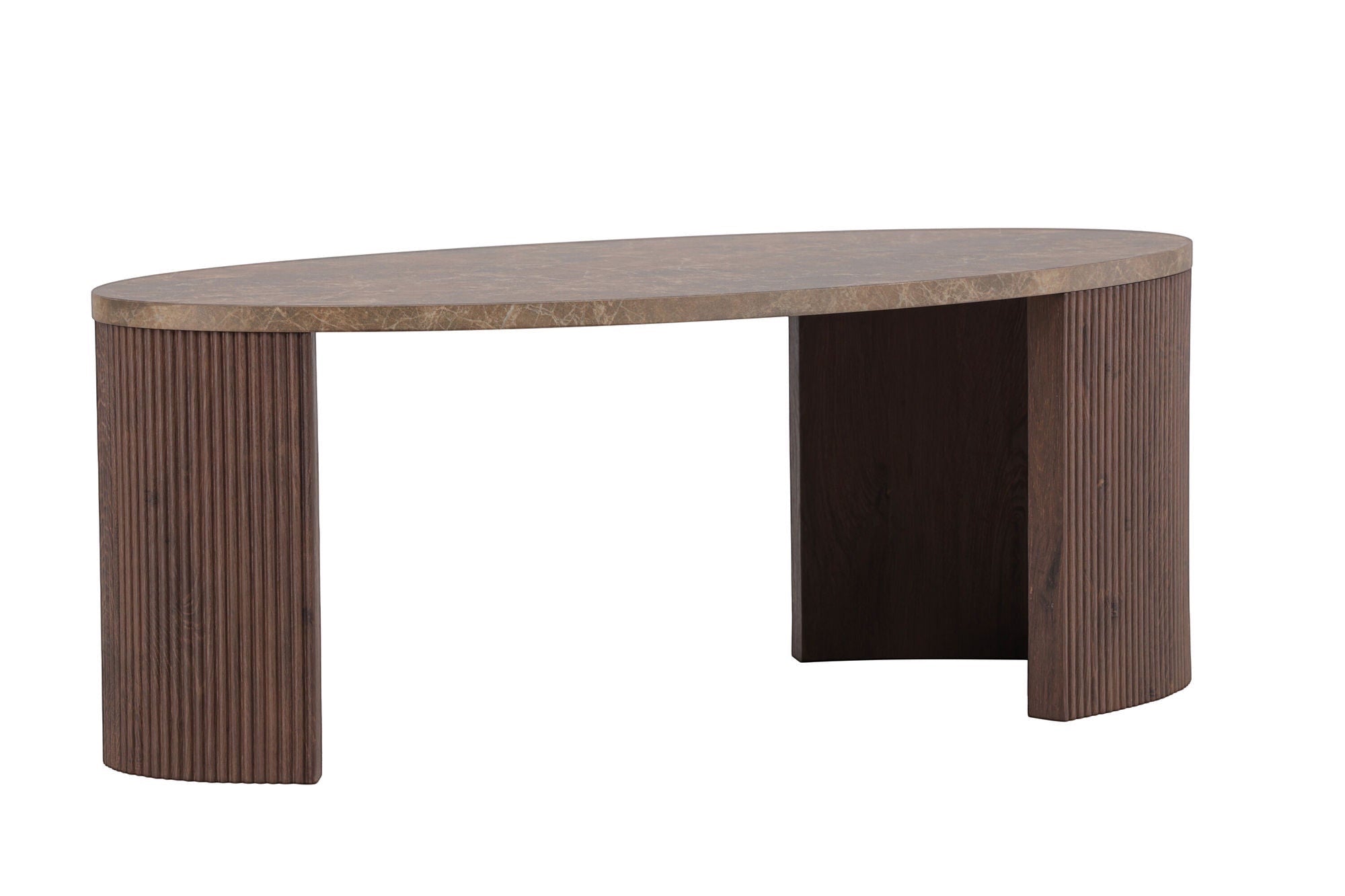 Venture Home Bristol Sofa bord 120x60x45 cm - Mocca/Stonelook