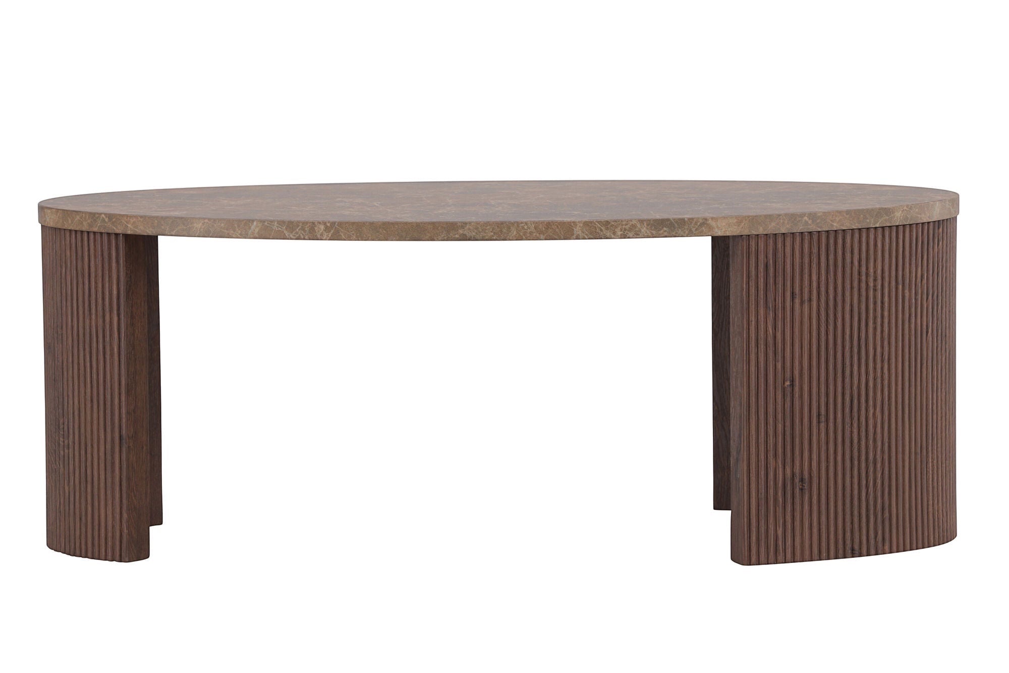 Venture Home Bristol Sofa bord 120x60x45 cm - Mocca/Stonelook
