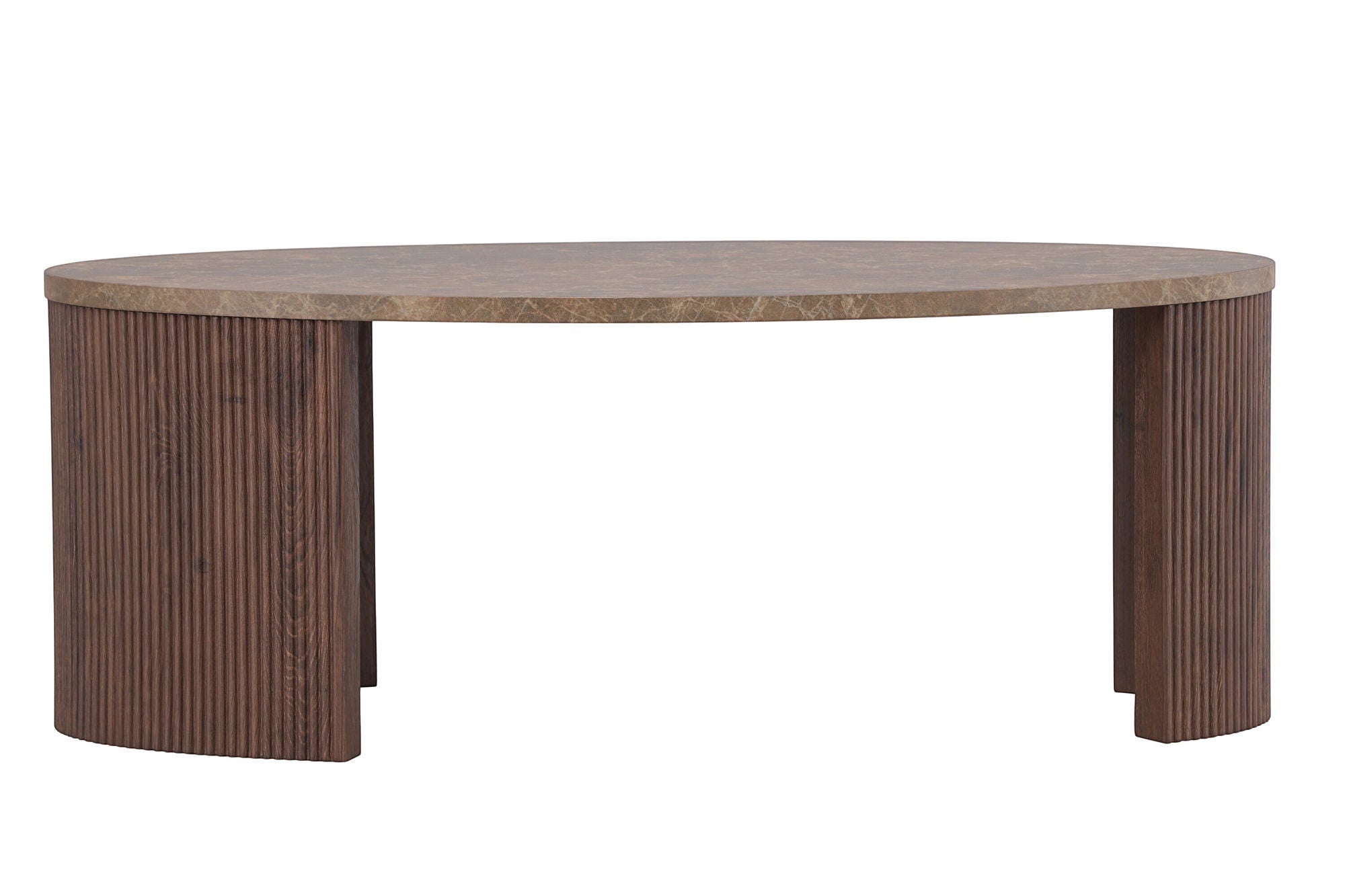 Venture Home Bristol Sofa bord 120x60x45 cm - Mocca/Stonelook